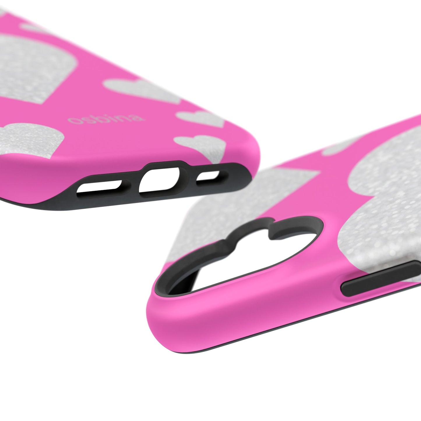 osbina | MagSafe compatible for iPhone | The Shimmering Love Case | YAYOU Collection Supporting Shine Like Sable