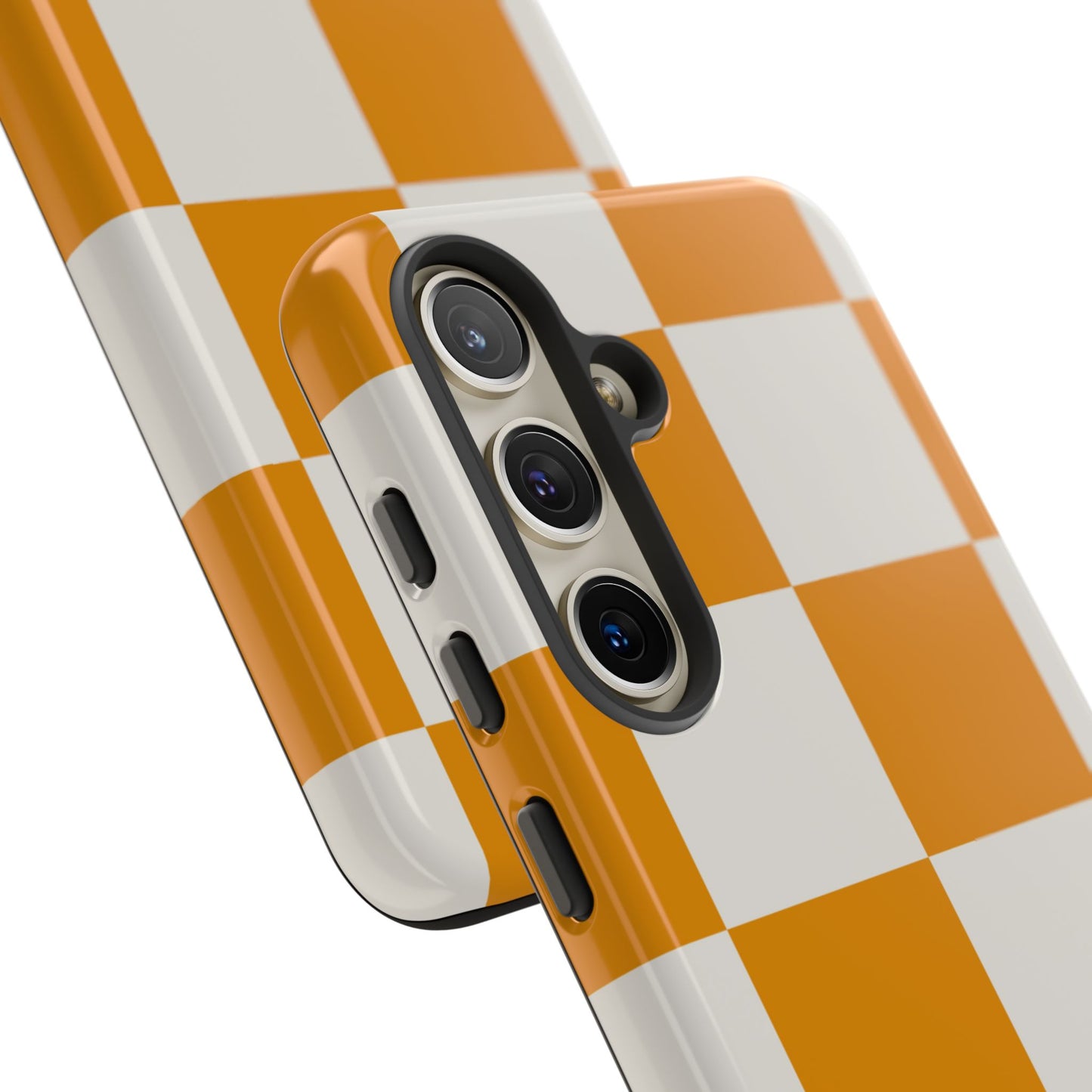 osbina | Check You Out — The Orange + White Check Case | The Season Collective