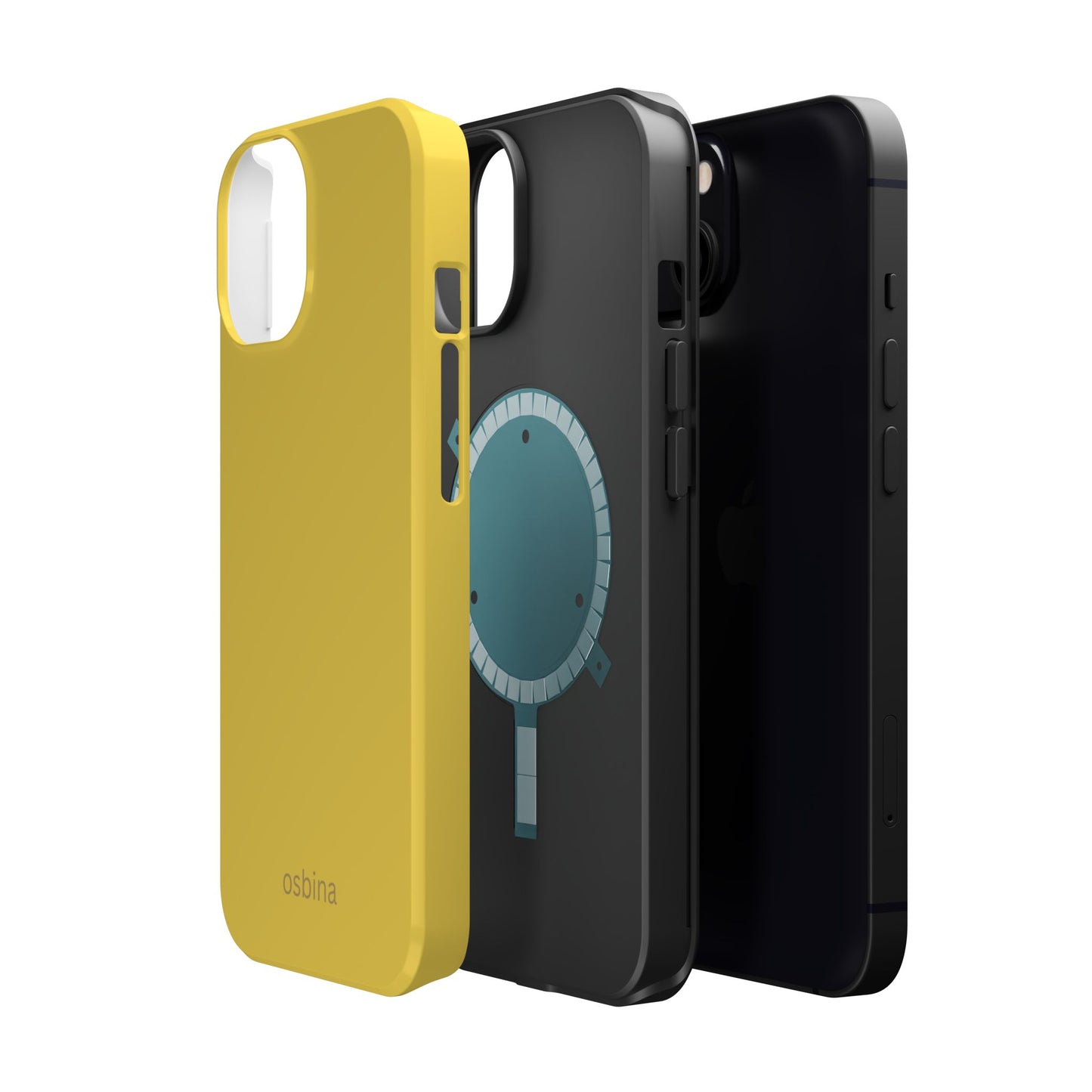 osbina | MagSafe compatible for iPhone | The Solar Phone Case | Modern Man Collection