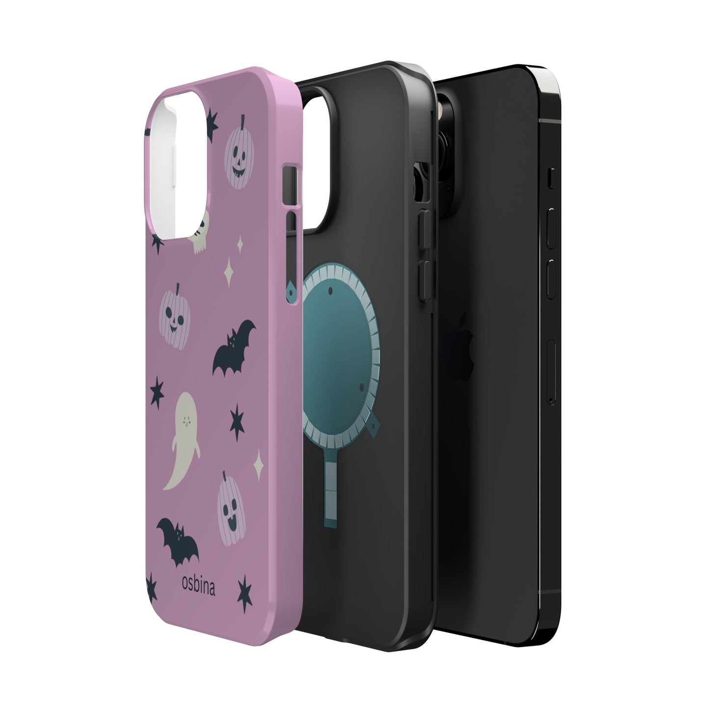 osbina | MagSafe compatible for iPhone | Blush Bewitched Limited Edition Spooky Chic Phone Case | Season Collective Collection
