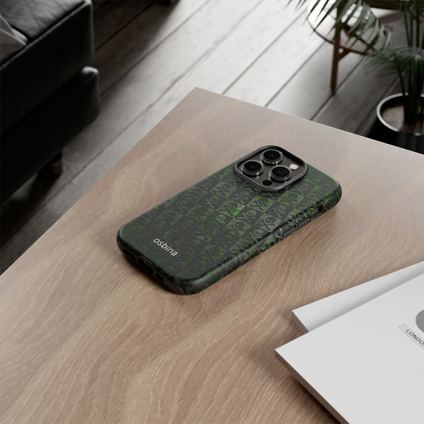 osbina | Skull & Crossbones Phone Case | Season Collective Collection