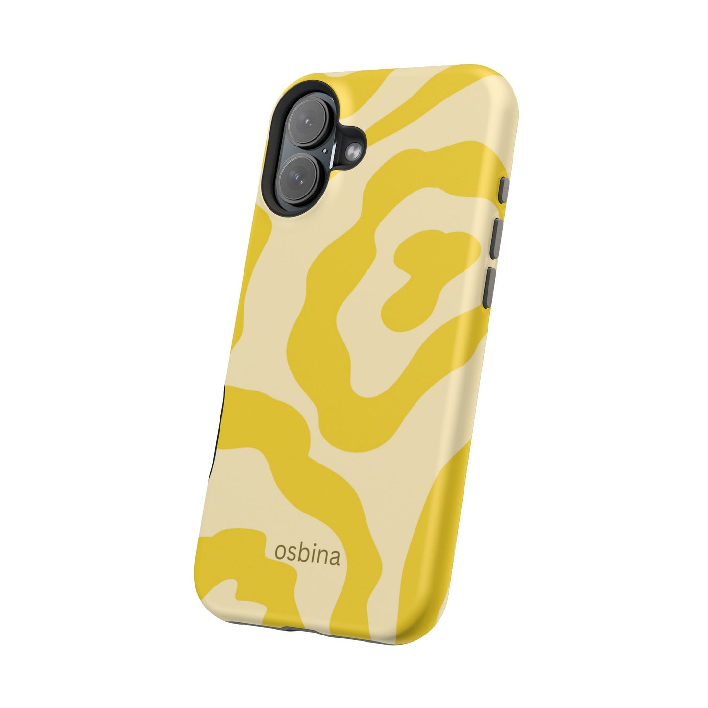 osbina | MagSafe compatible for iPhone | The Mustard Muse Phone Case | Color Edit Collection