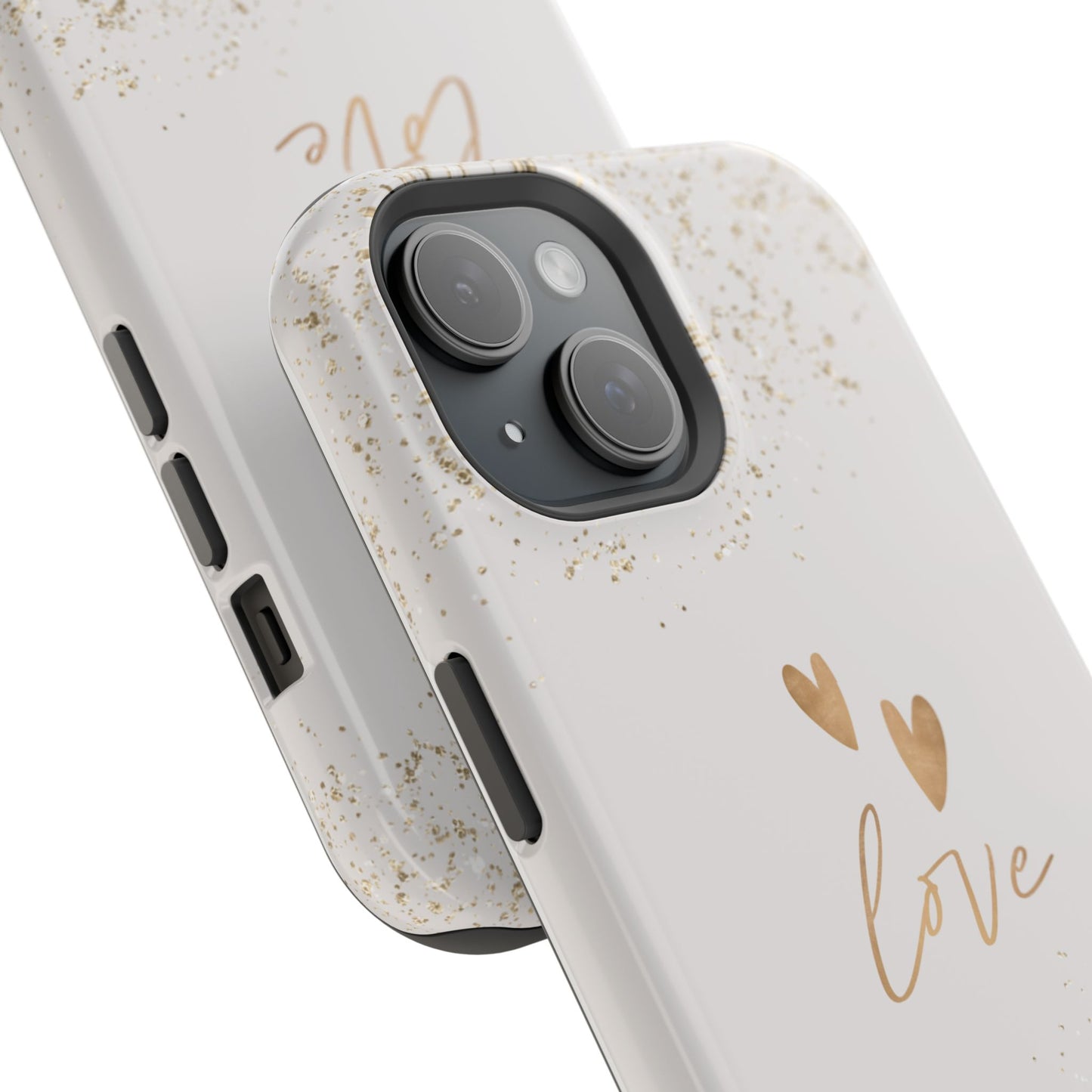 osbina | MagSafe compatible for iPhone | Golden Amour Phone Case | Modern Muse Collection