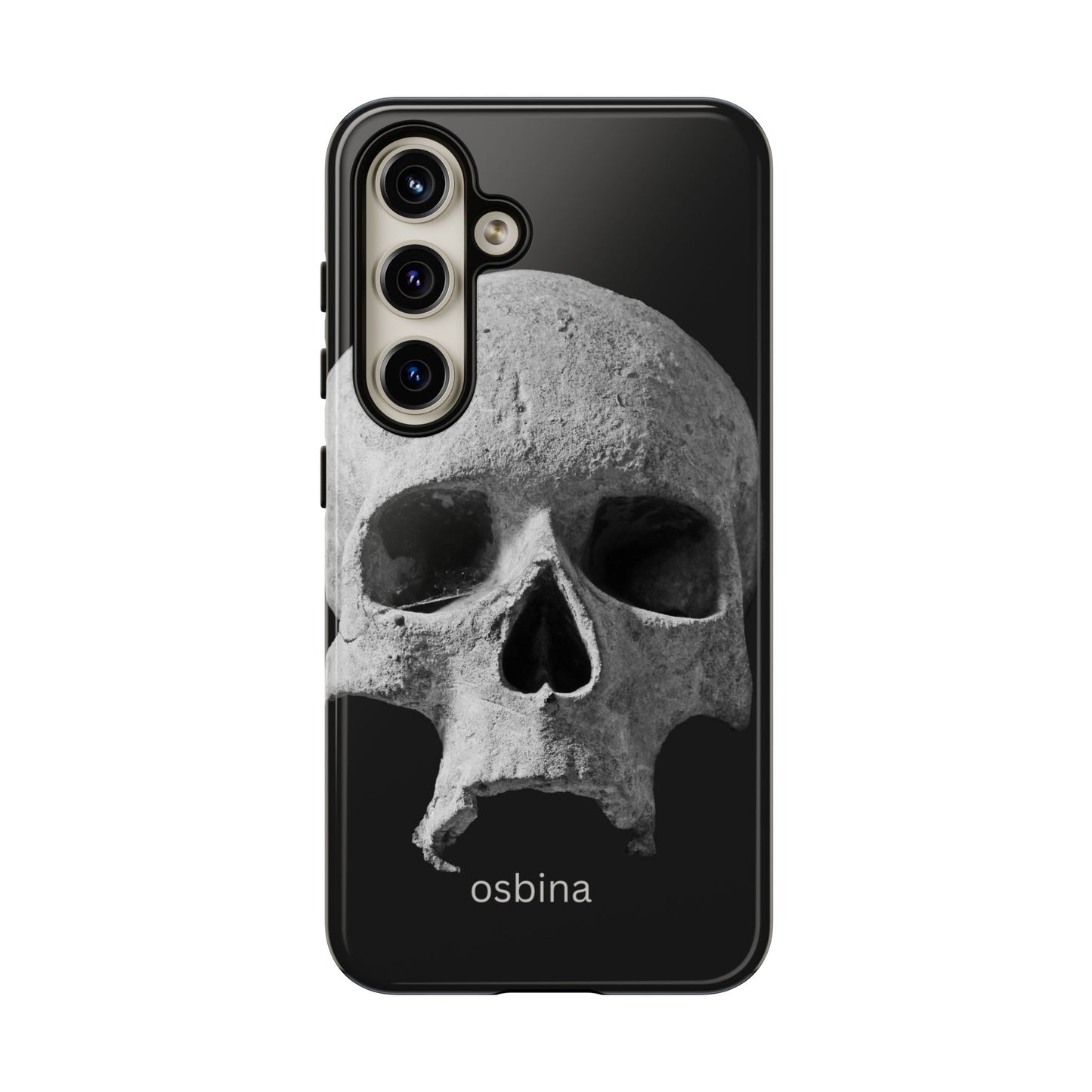 osbina | White Skull Phone Case | Season Collective Collection