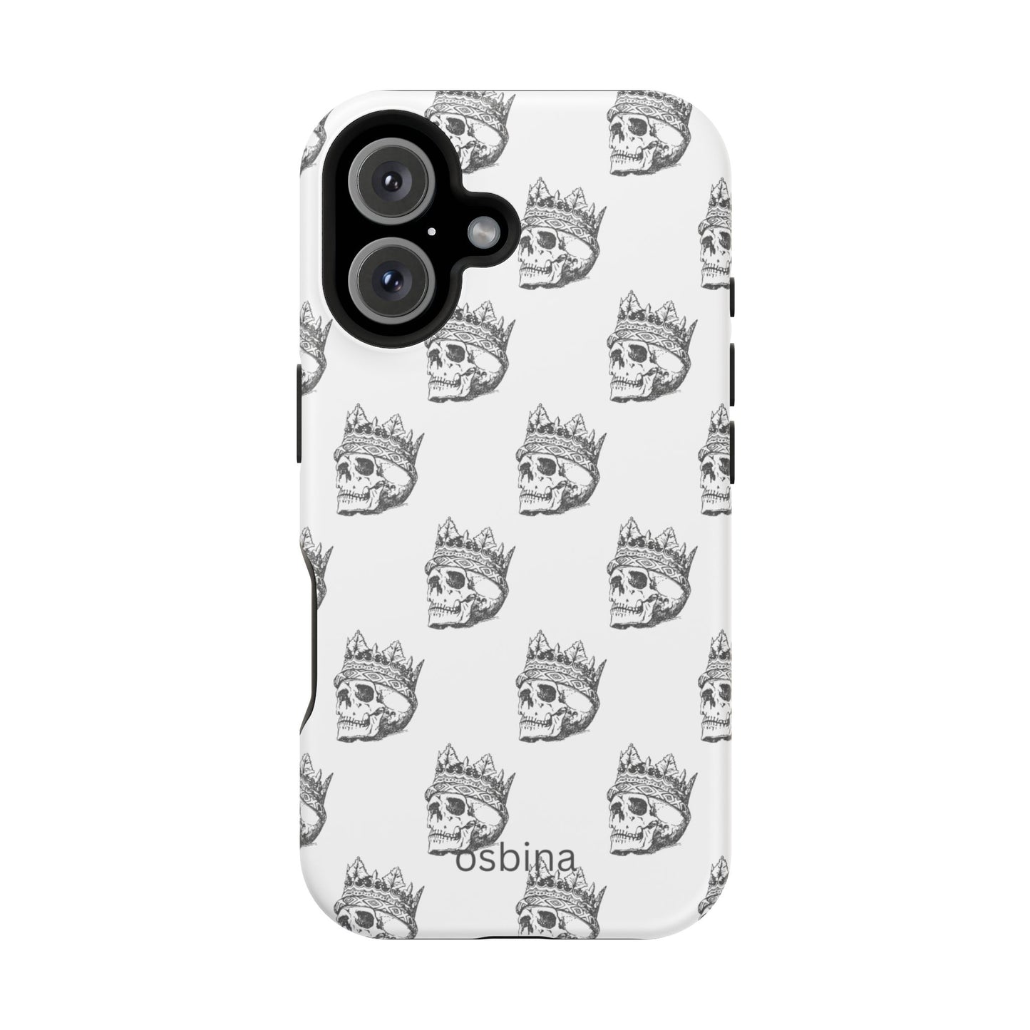 osbina | MagSafe compatible for iPhone | Skulls Royale Phone Case | Season Collective Collection