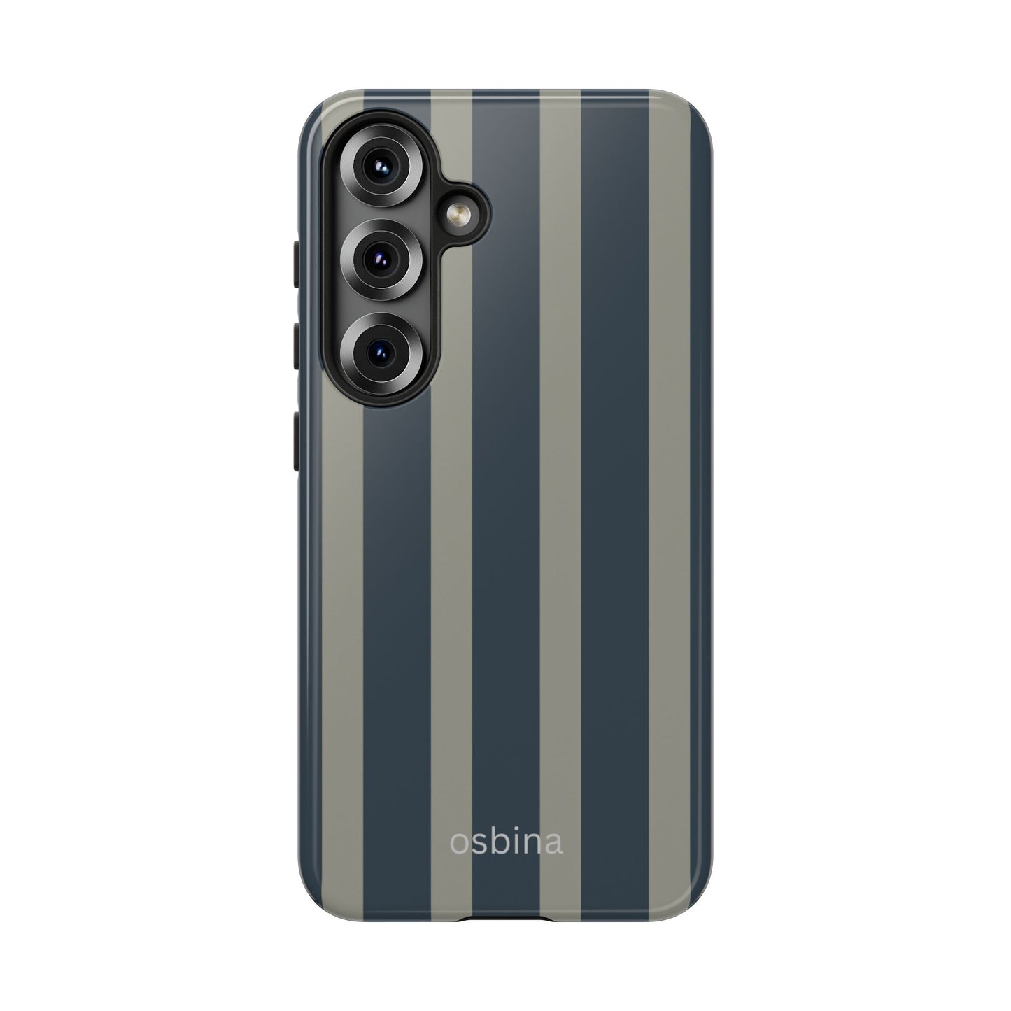 osbina | Grayhaven Navy & Gray Sophisticated Phone Case | Modern Muse Collection
