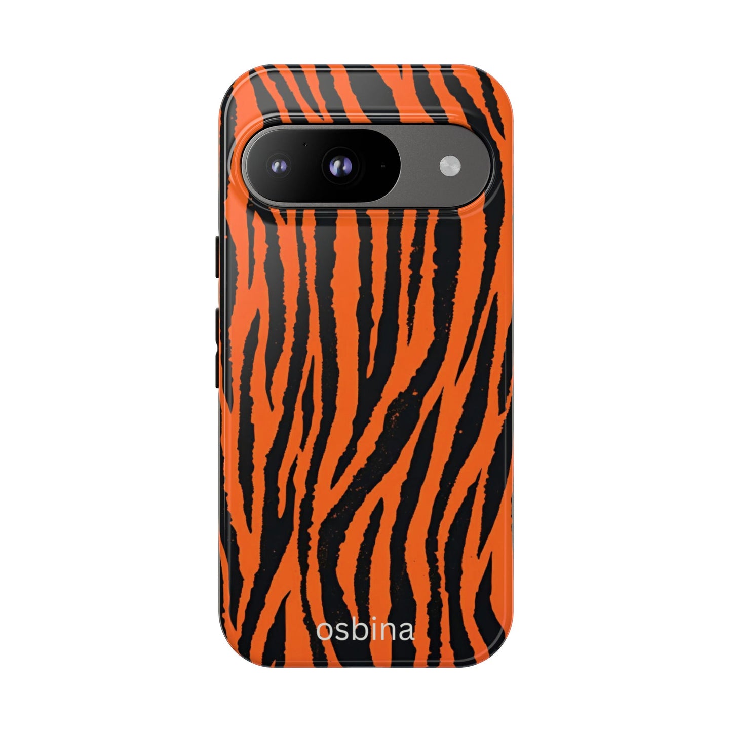 osbina | Tiger, But Make It Chic — The Bengal Stripe Case in Orange + Black | The Season Collective
