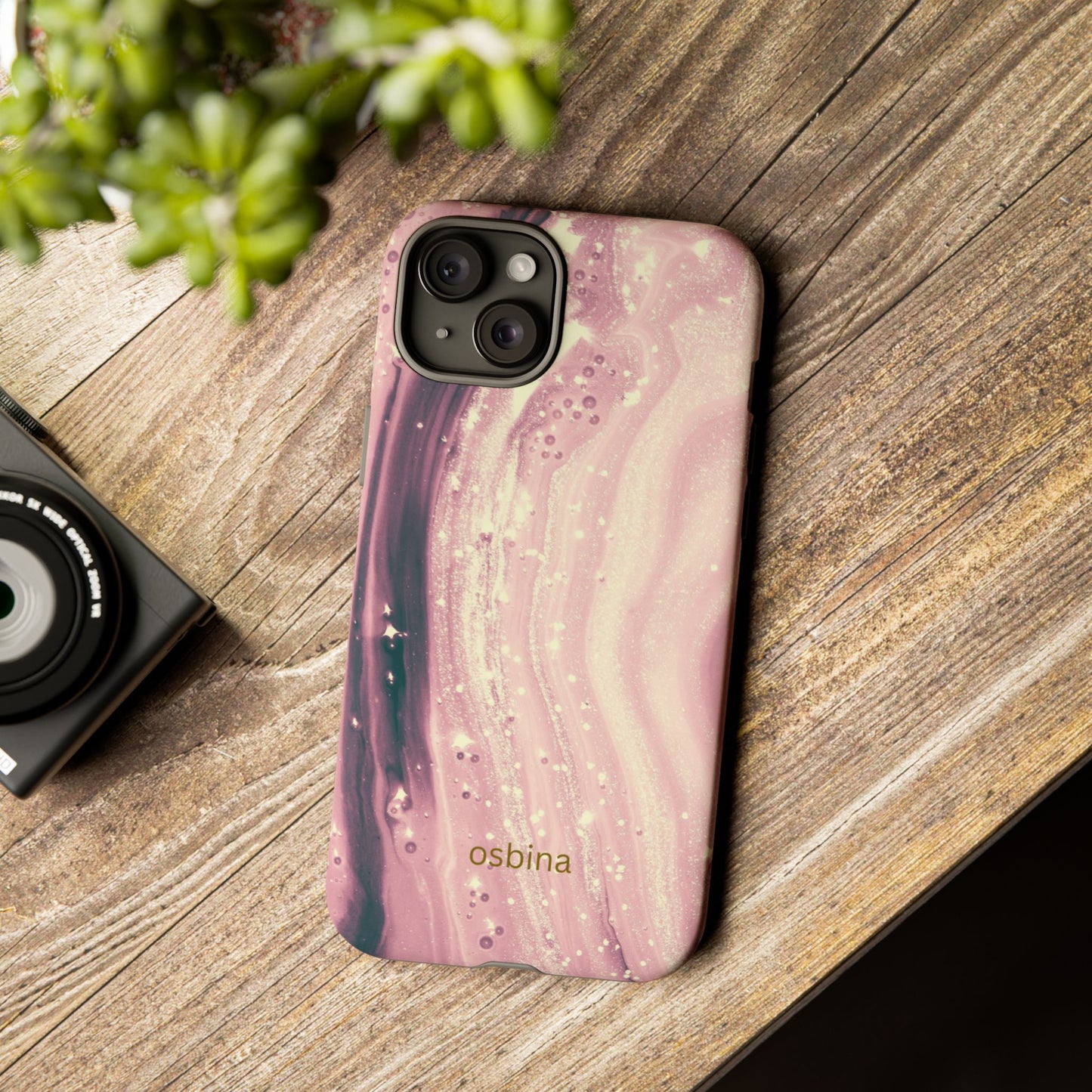 osbina | The Amethyst Glow Phone Case | Modern Muse Collection