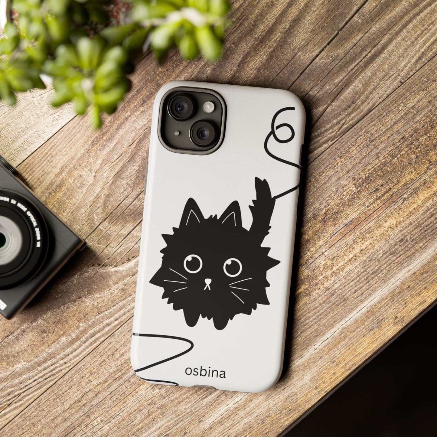 osbina | Midnight Couture Cat Phone Case | Season Collective Collection
