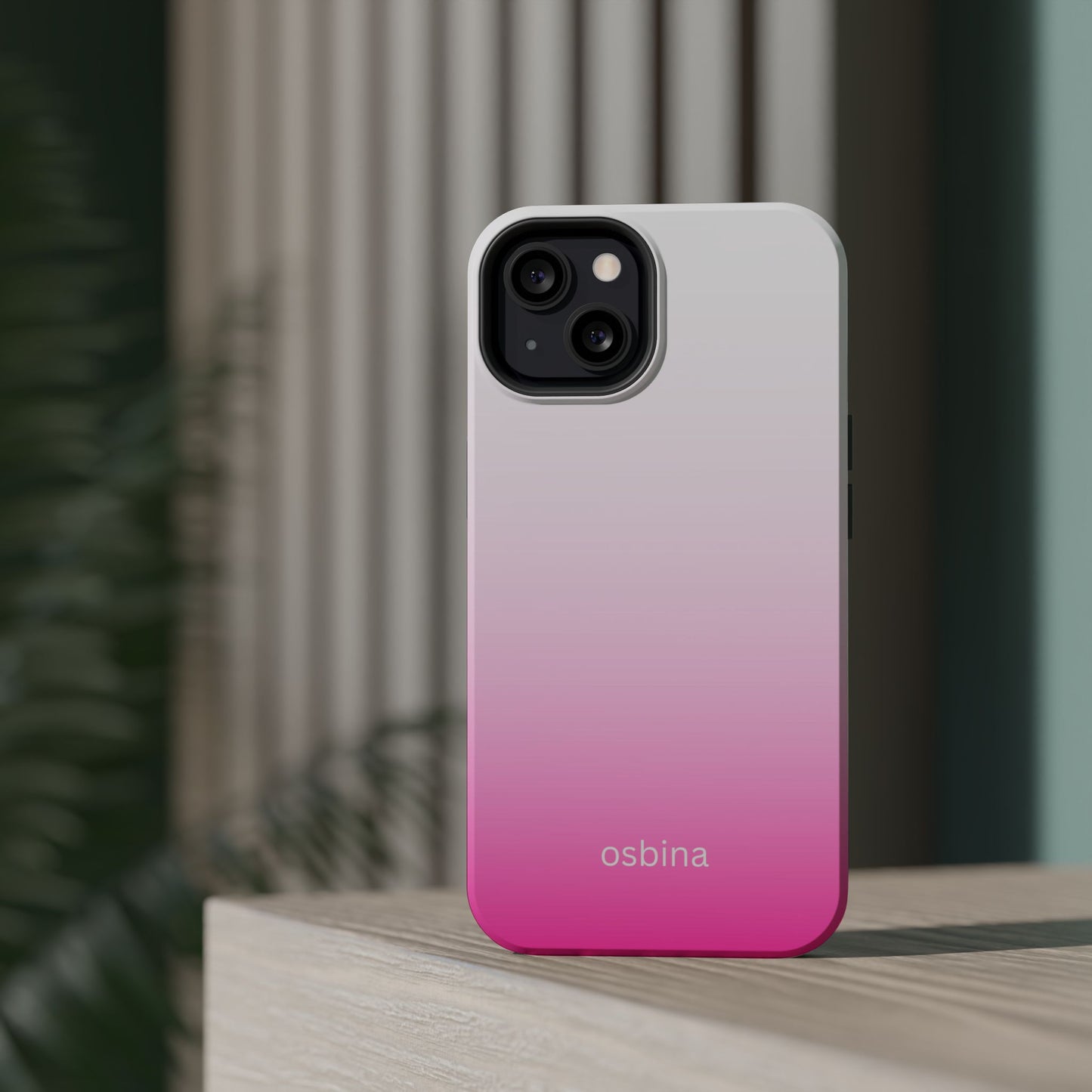 osbina | MagSafe compatible for iPhone | The Radiant Ombre Case | YAYOU Collection Supporting Shine Like Sable
