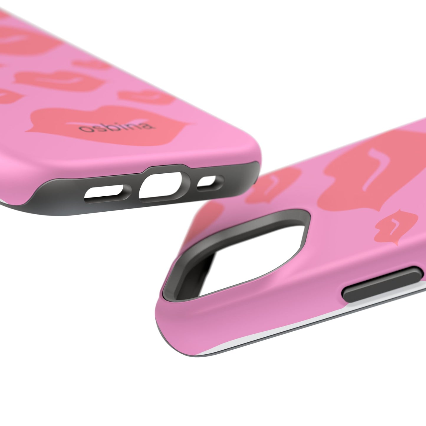 osbina | MagSafe compatible for iPhone | Besos Hot Lips Phone Case | Modern Muse Collection
