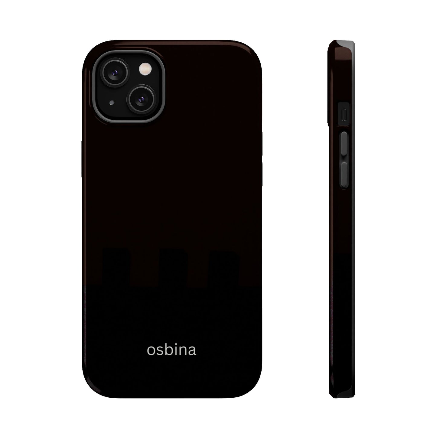 osbina | MagSafe compatible for iPhone | The Onyx Phone Case | Modern Man Collection
