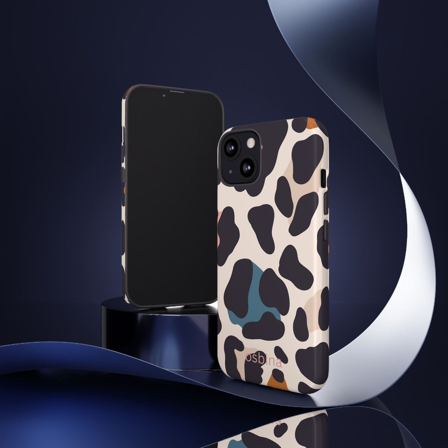 osbina | Leopard Luxe Color Pop Leopard Print Phone Case | Modern Muse Collection