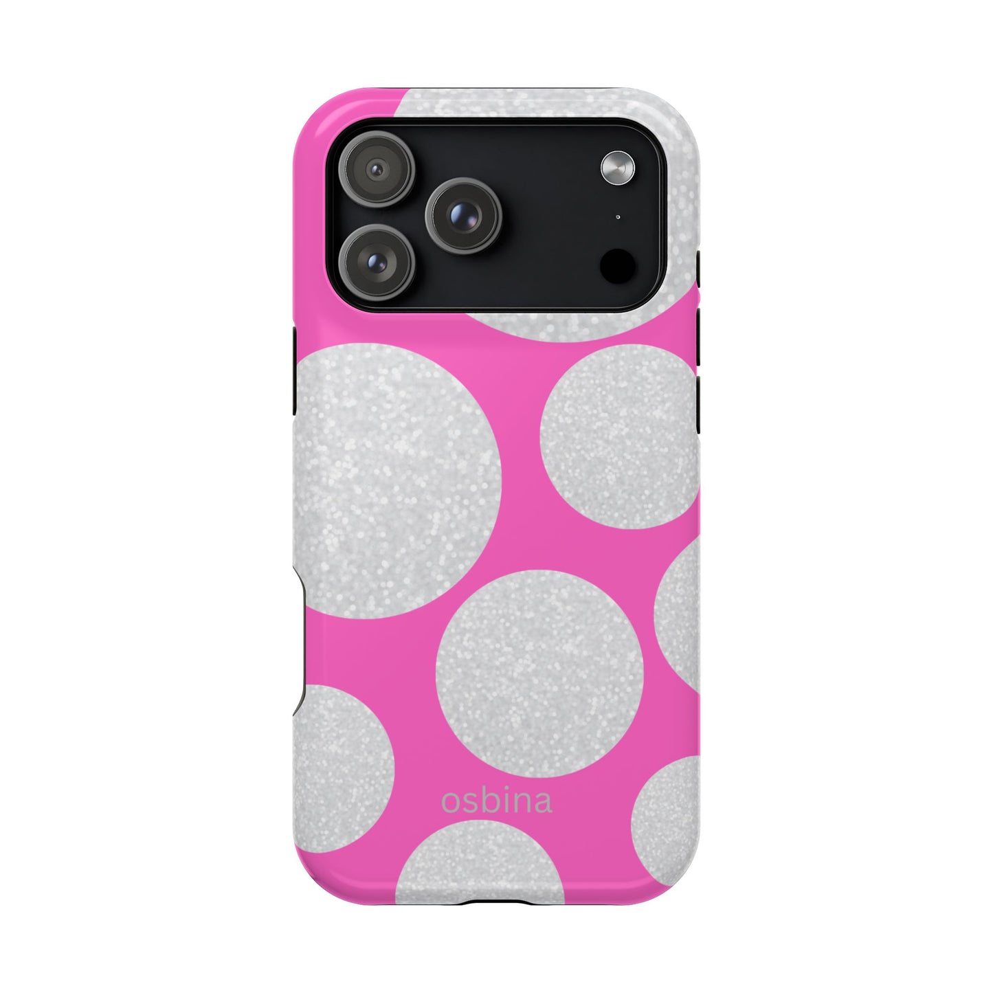 osbina | MagSafe compatible for iPhone | The Sparkling Bubbles Case | YAYOU Collection Supporting Shine Like Sable
