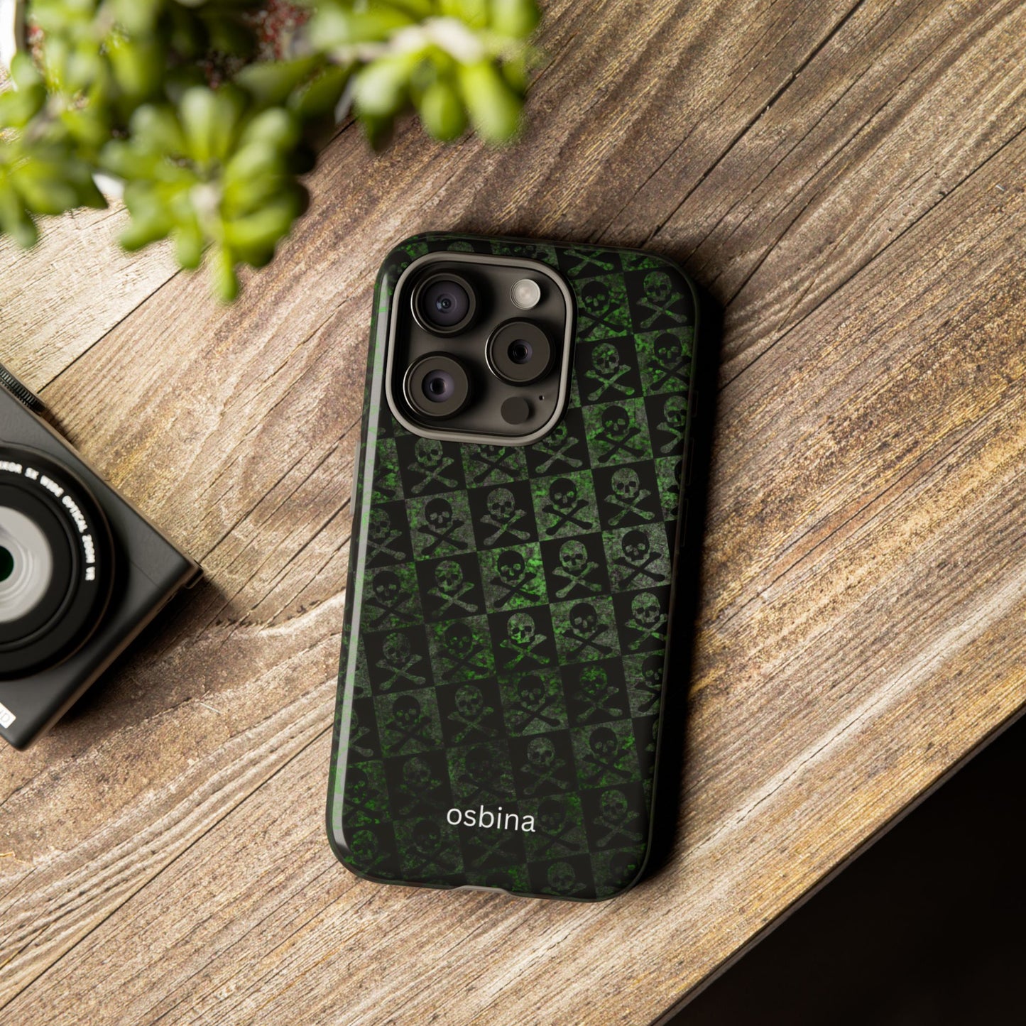 osbina | Skull & Crossbones Phone Case | Season Collective Collection