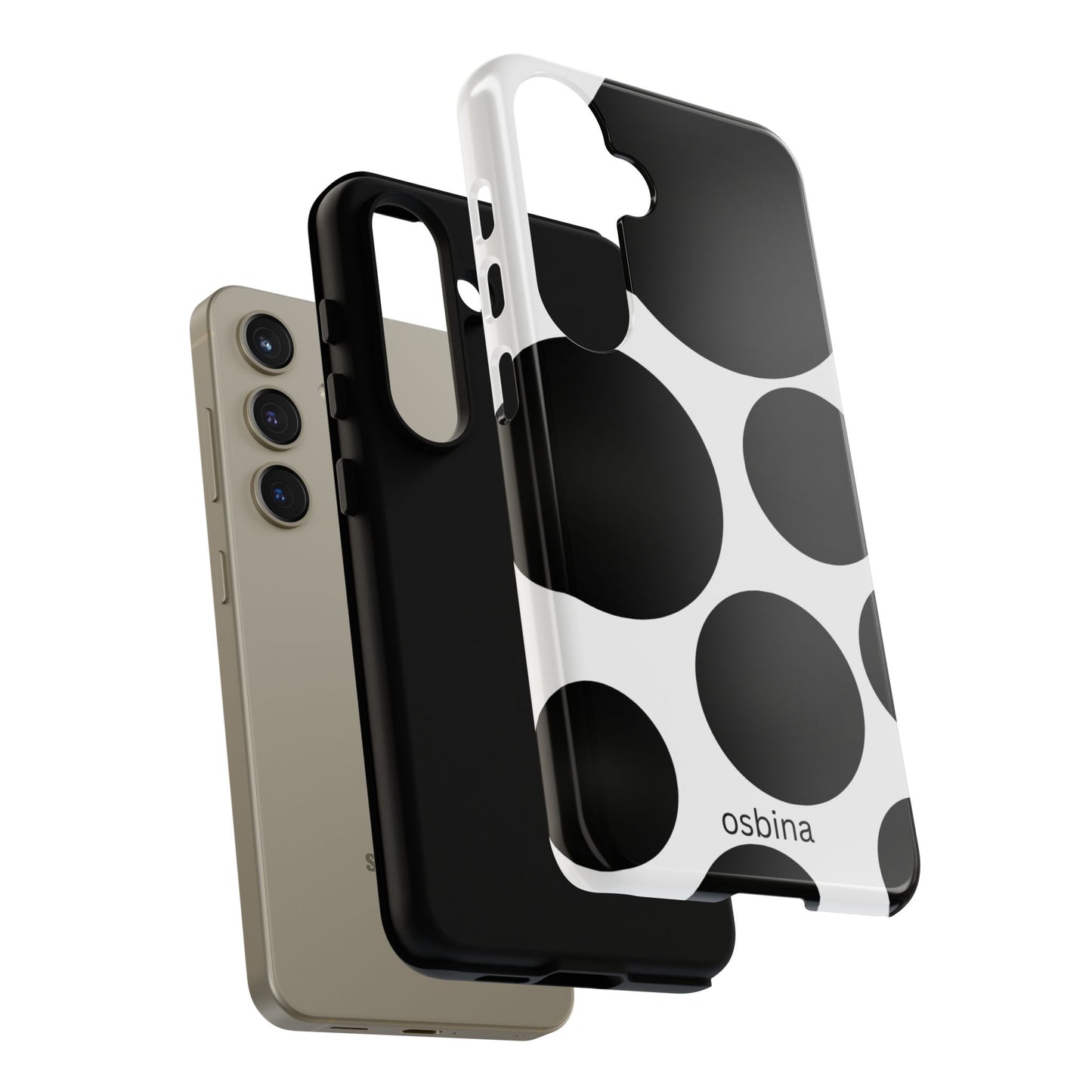 osbina | The Noir Bubbles Phone Case | Modern Muse Collection