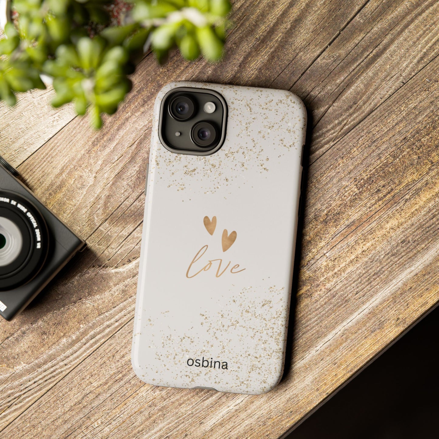 osbina | Golden Amour Phone Case | Modern Muse Collection