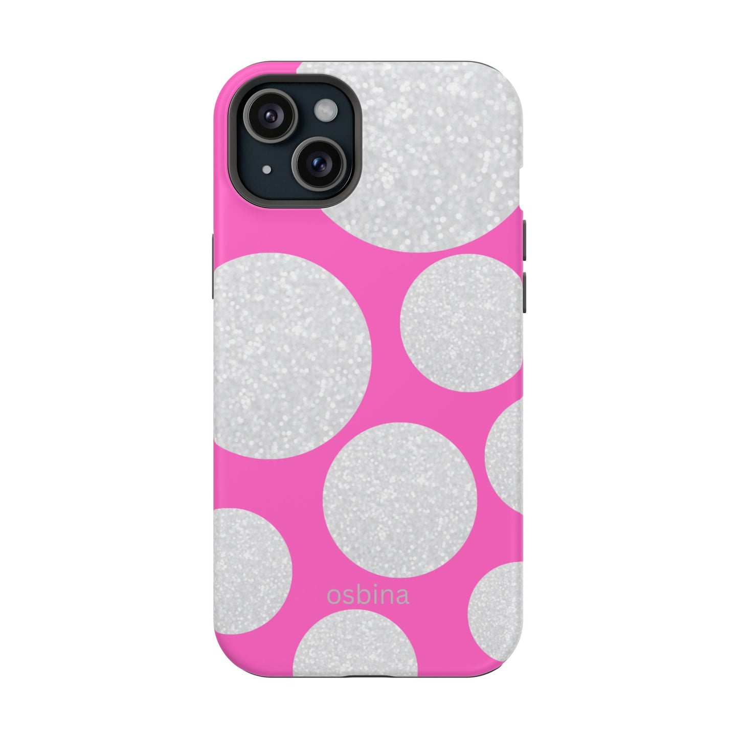 osbina | MagSafe compatible for iPhone | The Sparkling Bubbles Case | YAYOU Collection Supporting Shine Like Sable