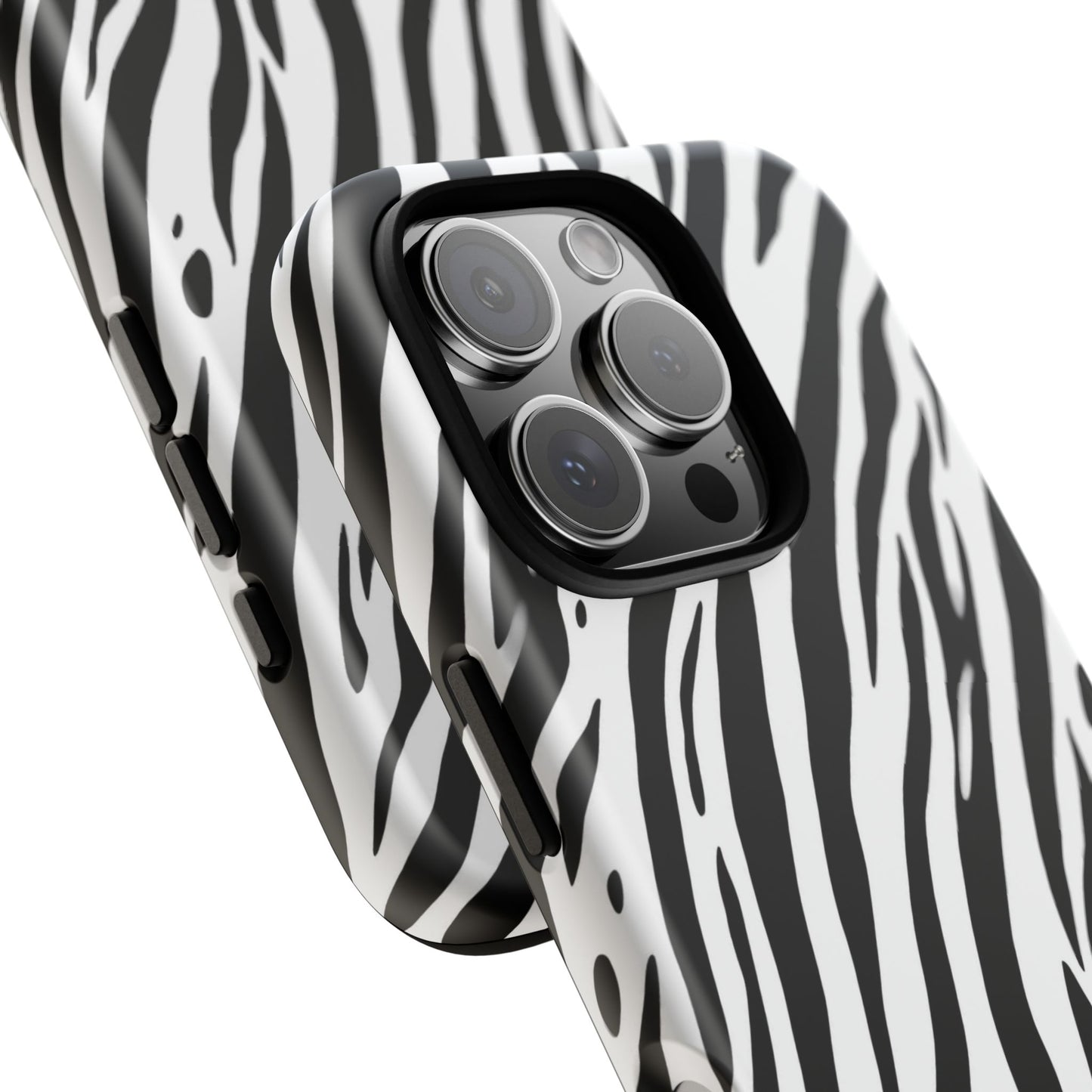 osbina | The Bengal Bold Stripe Case in White + Black | The Season Collective