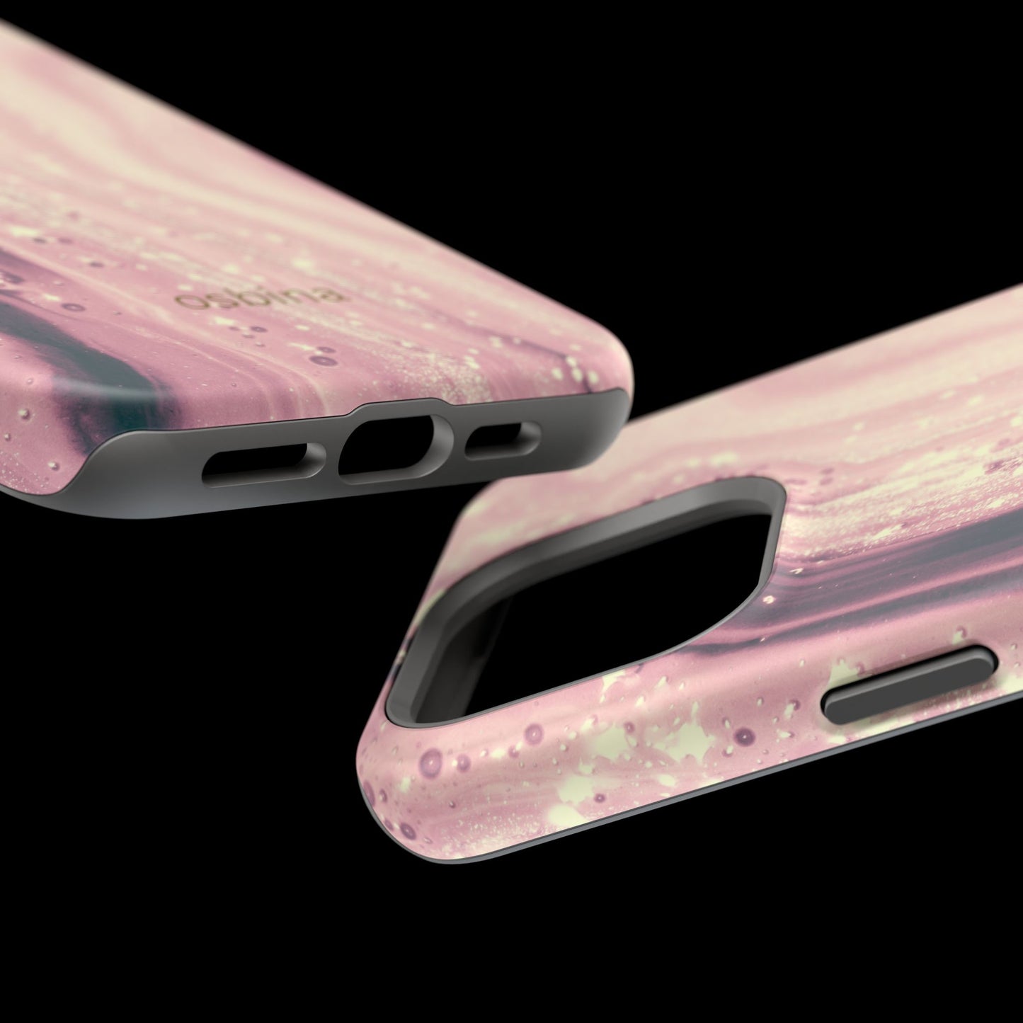 osbina | MagSafe compatible for iPhone | The Amethyst Glow Phone Case | Modern Muse Collection