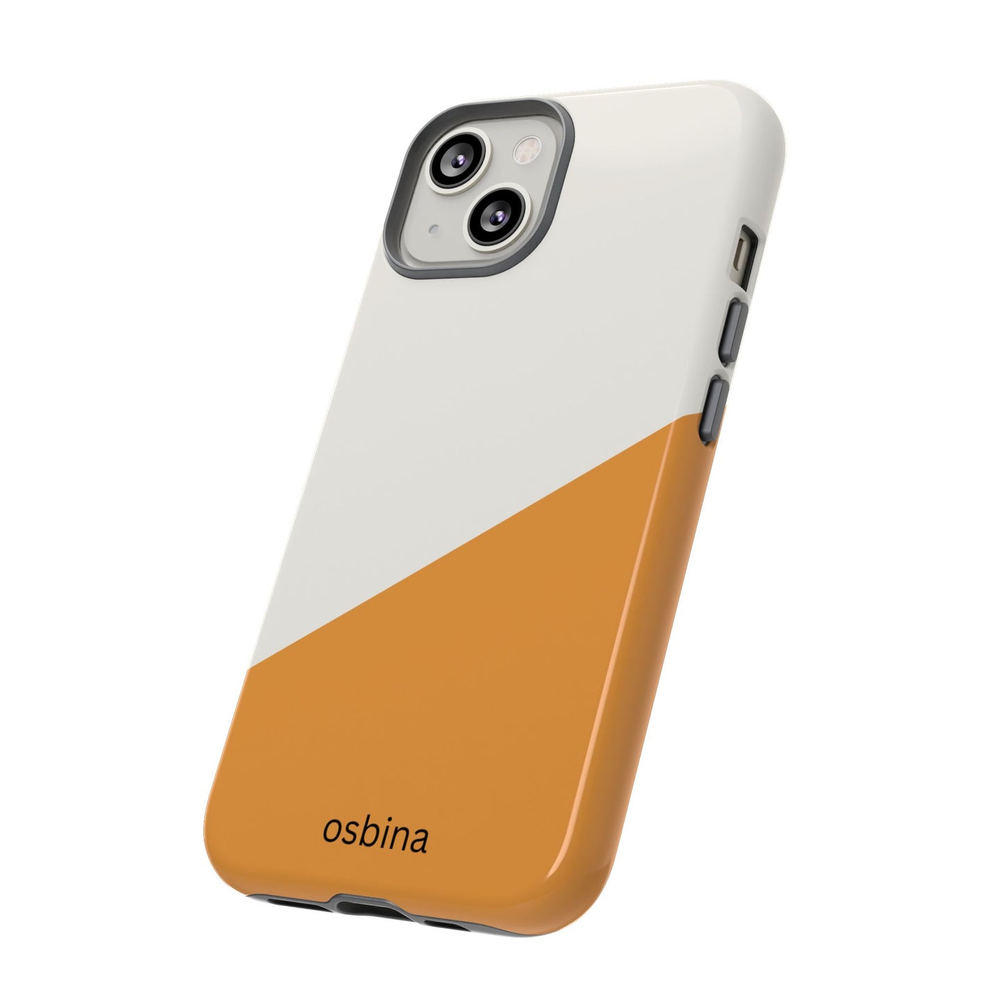 osbina | Divide & Conquer — The Orange + White Split Diagonal Case | The Season Collective