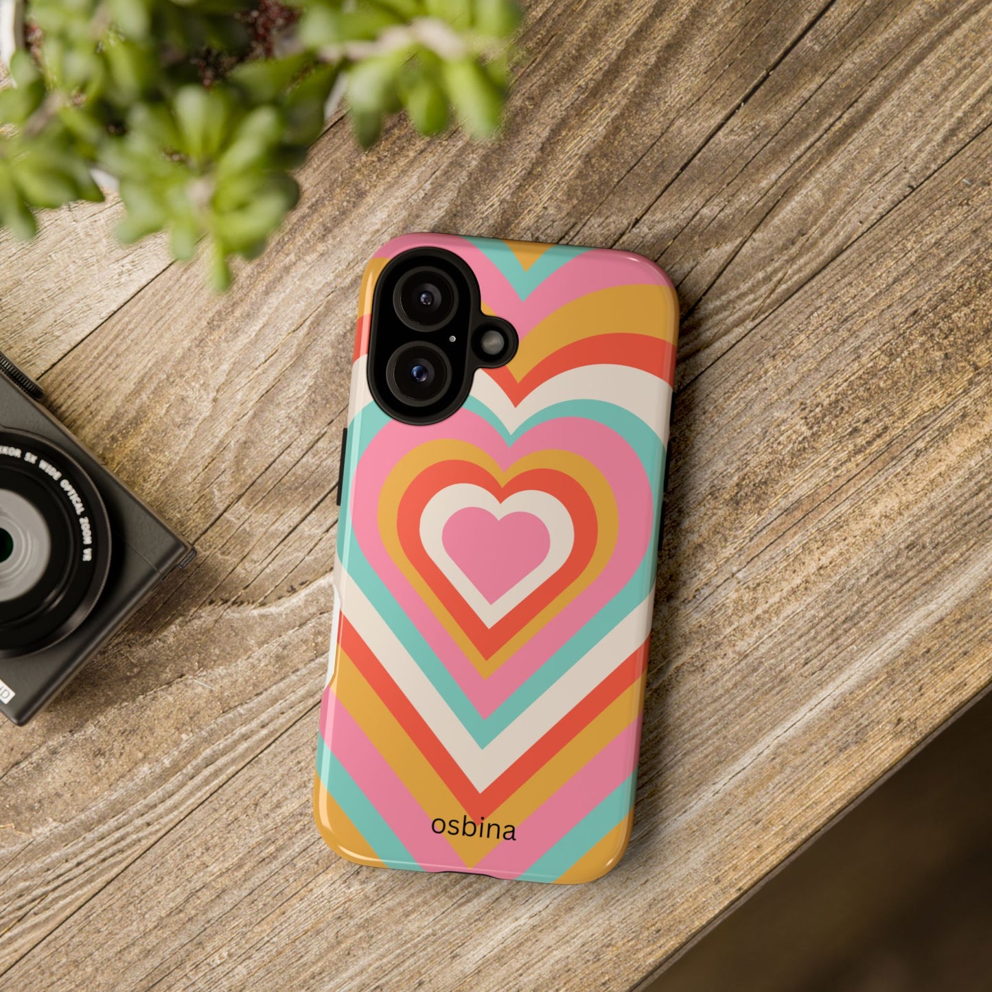 osbina | Heart Nouveau Phone Case | Modern Muse Collection