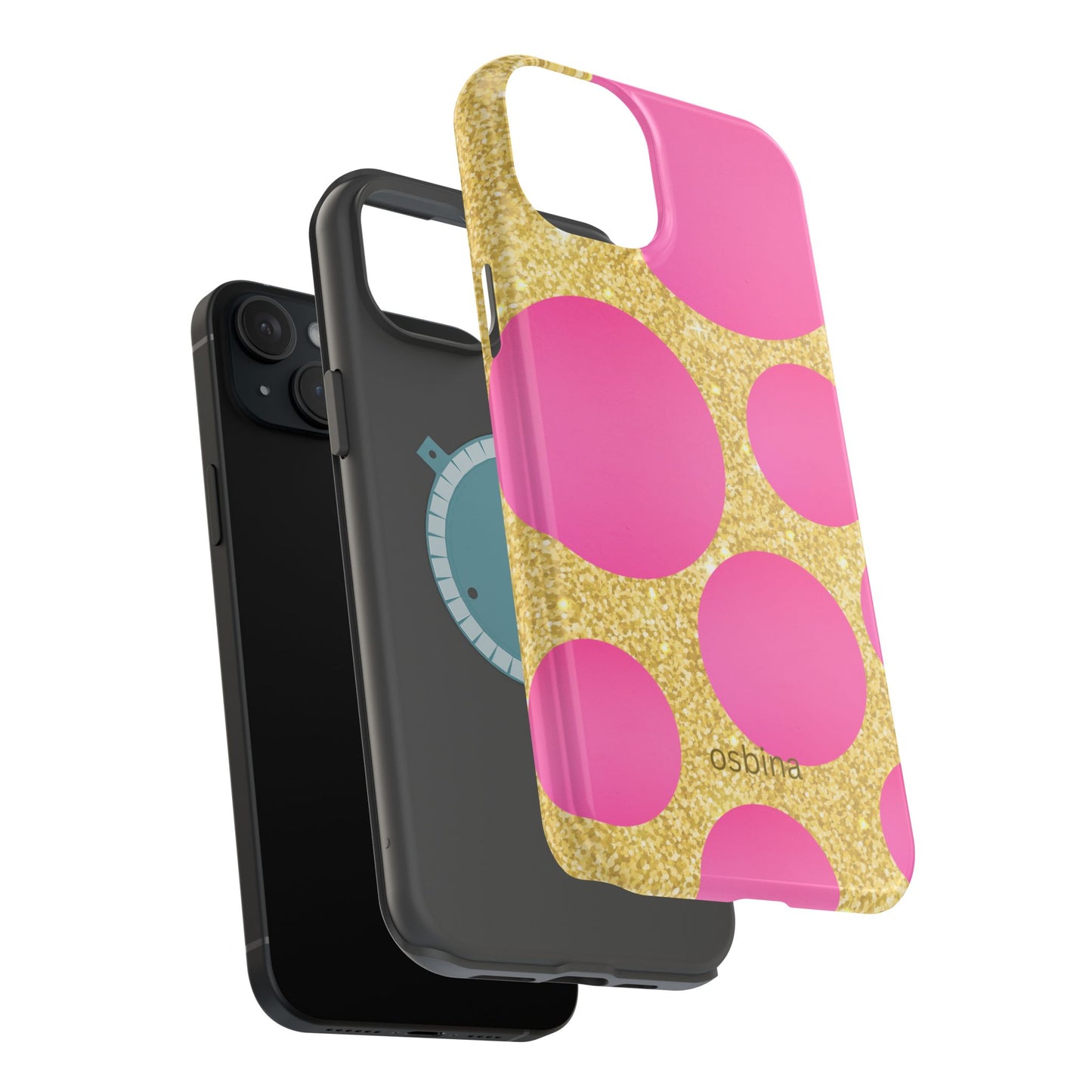 osbina | MagSafe compatible for iPhone | The Aurelia Phone Case | YAYOU Collection Supporting Shine Like Sable