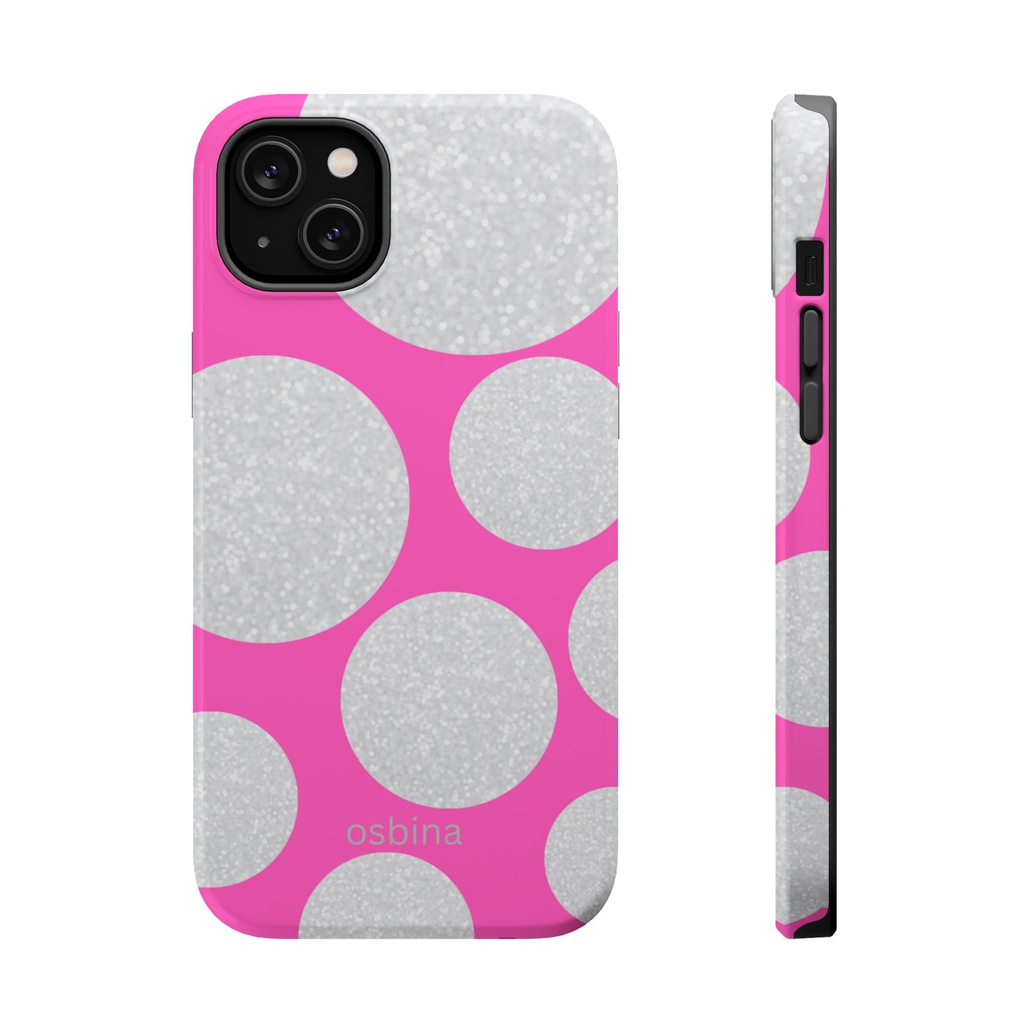 osbina | MagSafe compatible for iPhone | The Sparkling Bubbles Case | YAYOU Collection Supporting Shine Like Sable