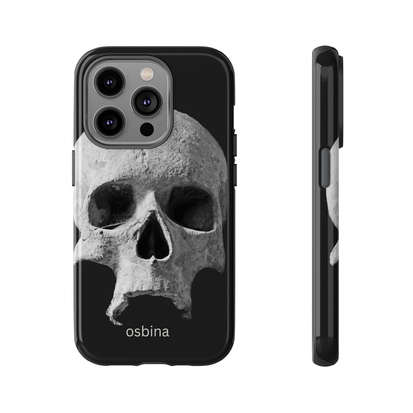 osbina | White Skull Phone Case | Season Collective Collection