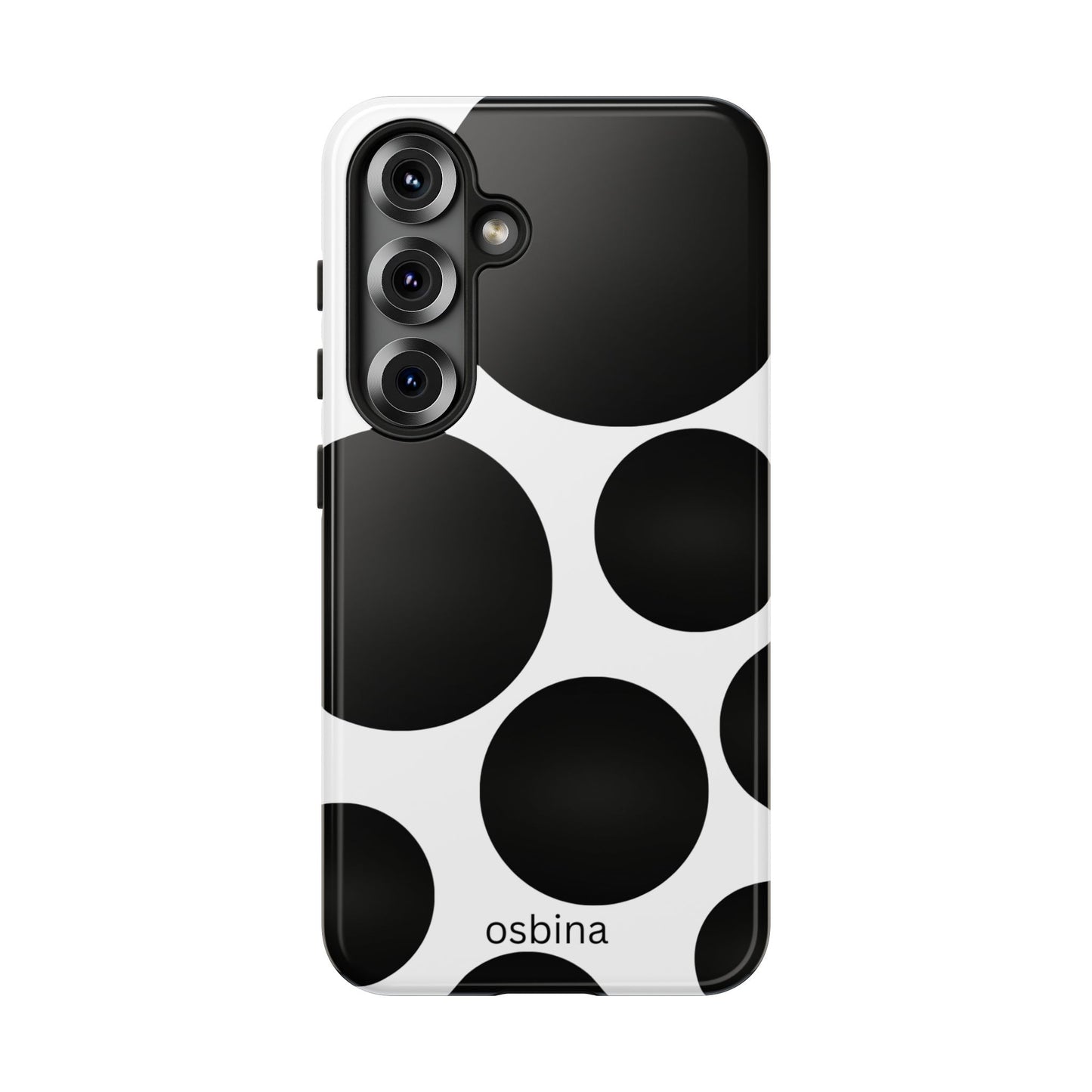osbina | The Noir Bubbles Phone Case | Modern Muse Collection