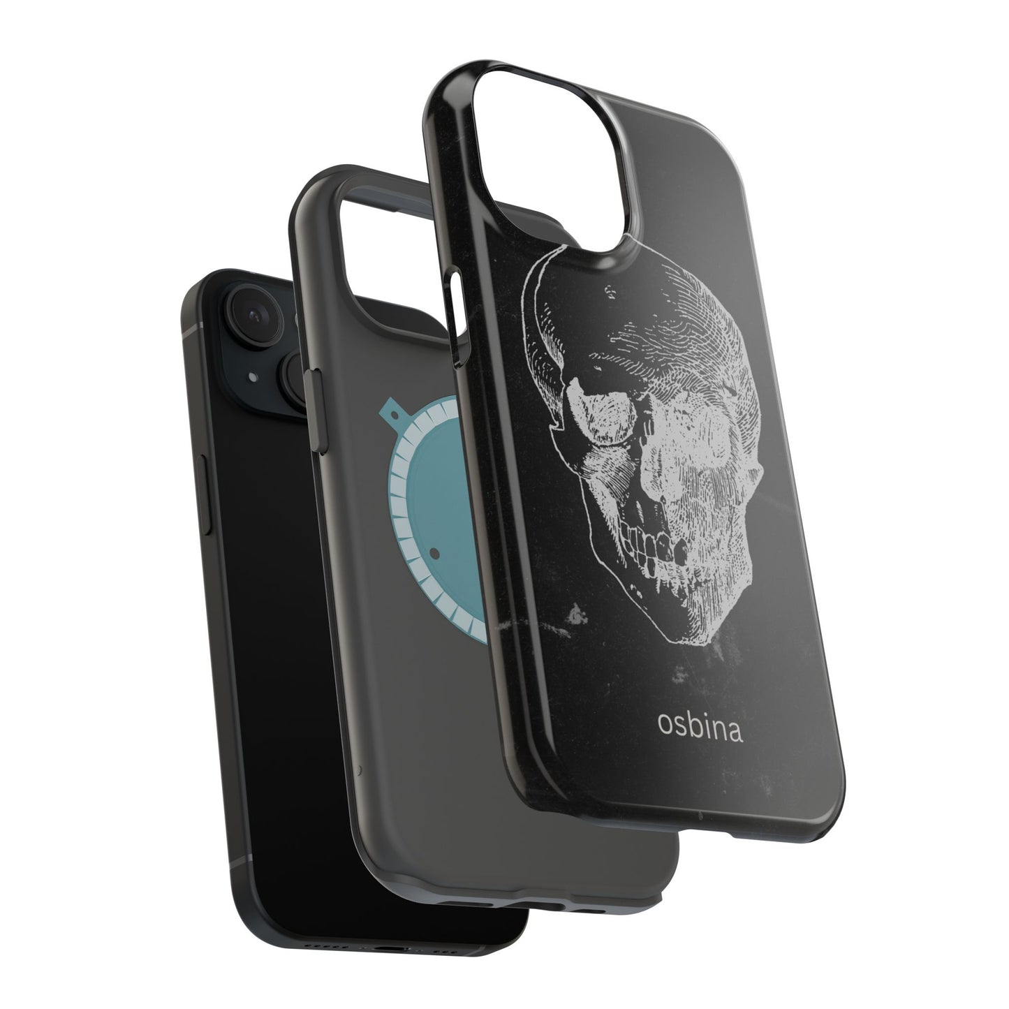 osbina | MagSafe compatible for iPhone | Skull Phone Case | Season Collective Collection