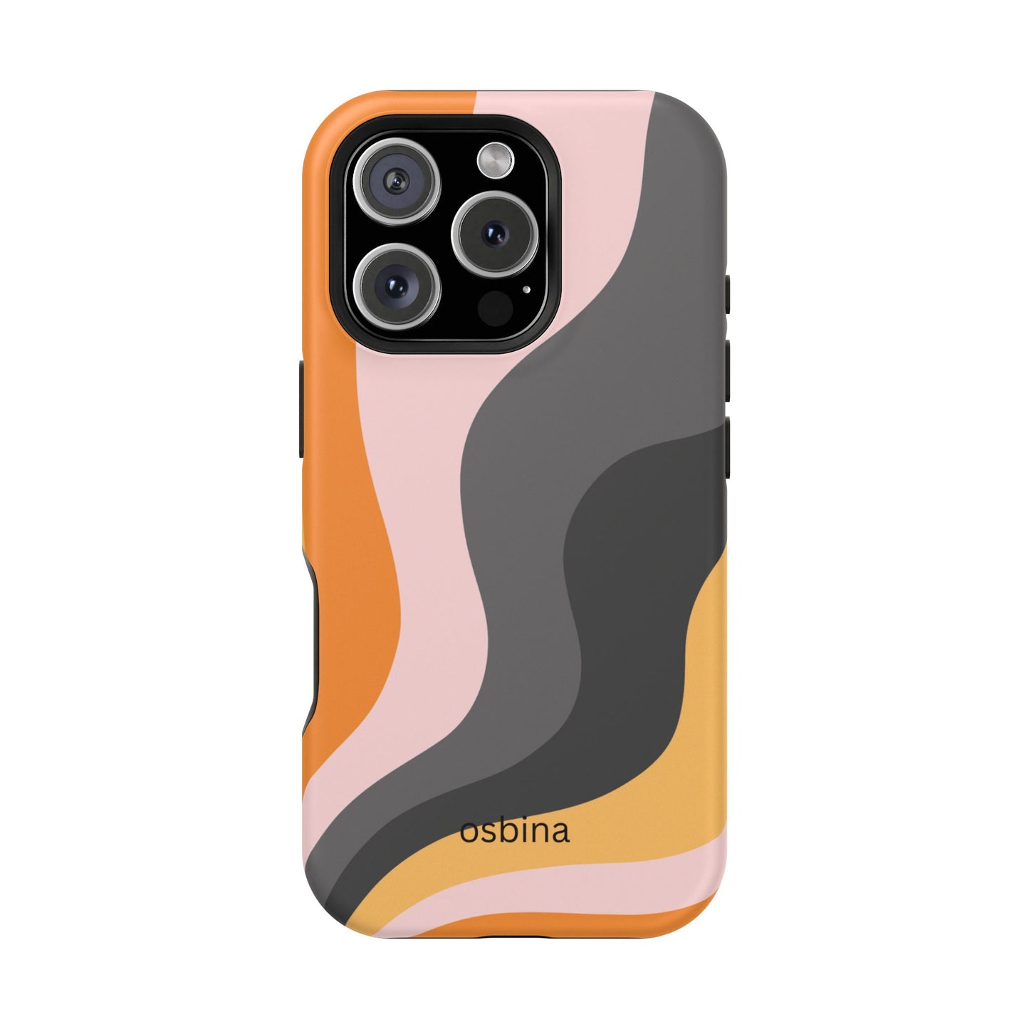 osbina | MagSafe Compatible for iPhone | The Case That Says “Fall, But Make It Fashion” | Retro Swirl Edition | The Season Collective