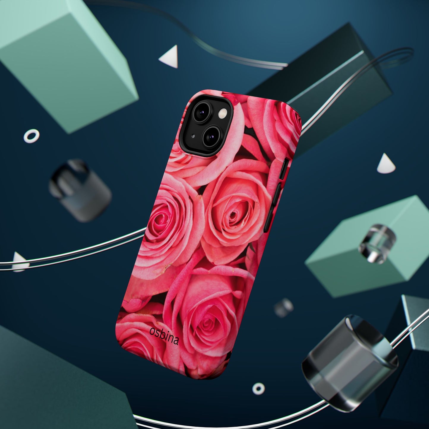 osbina | MagSafe compatible for iPhone | The Roselle Phone Case | Modern Muse Collection