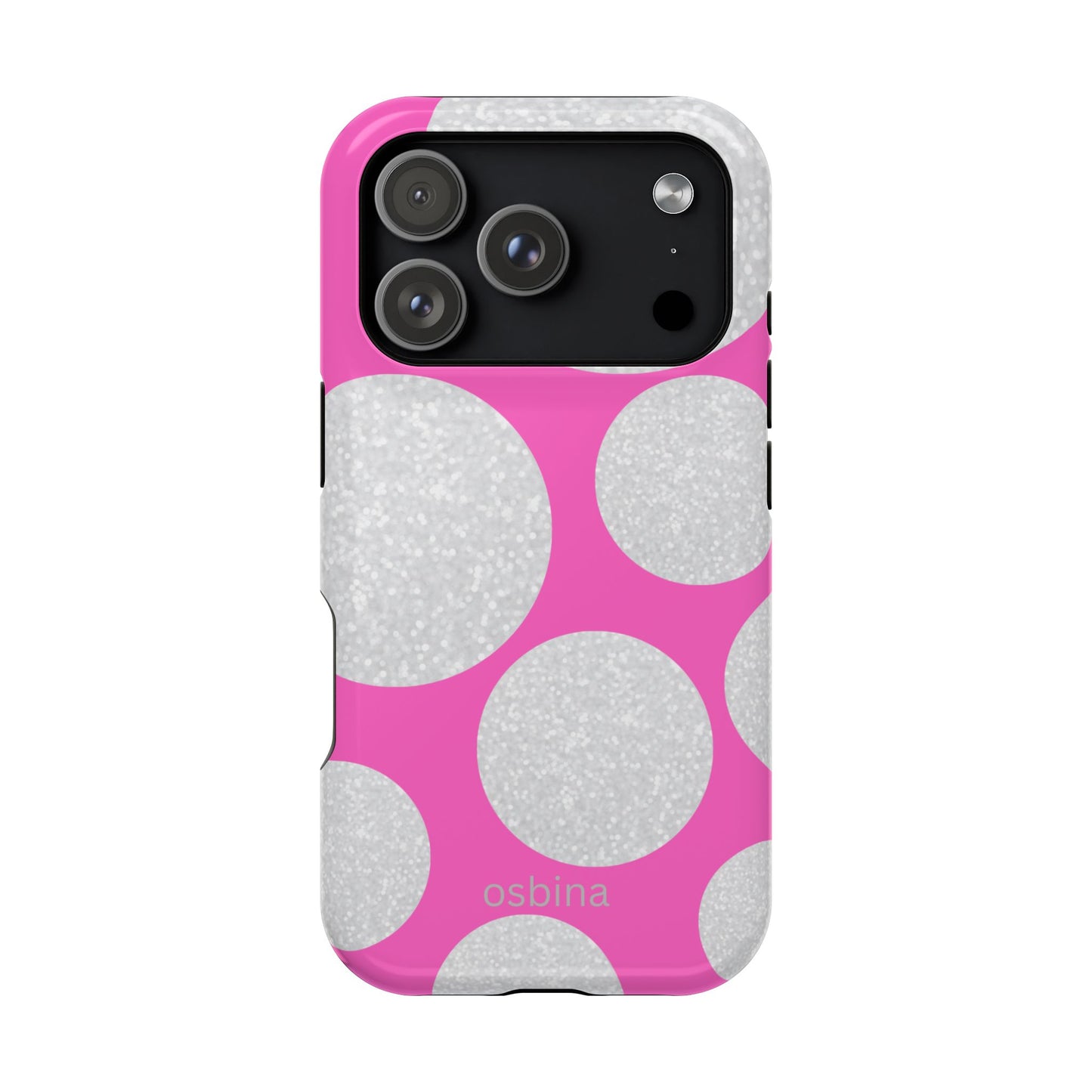 osbina | MagSafe compatible for iPhone | The Sparkling Bubbles Case | YAYOU Collection Supporting Shine Like Sable