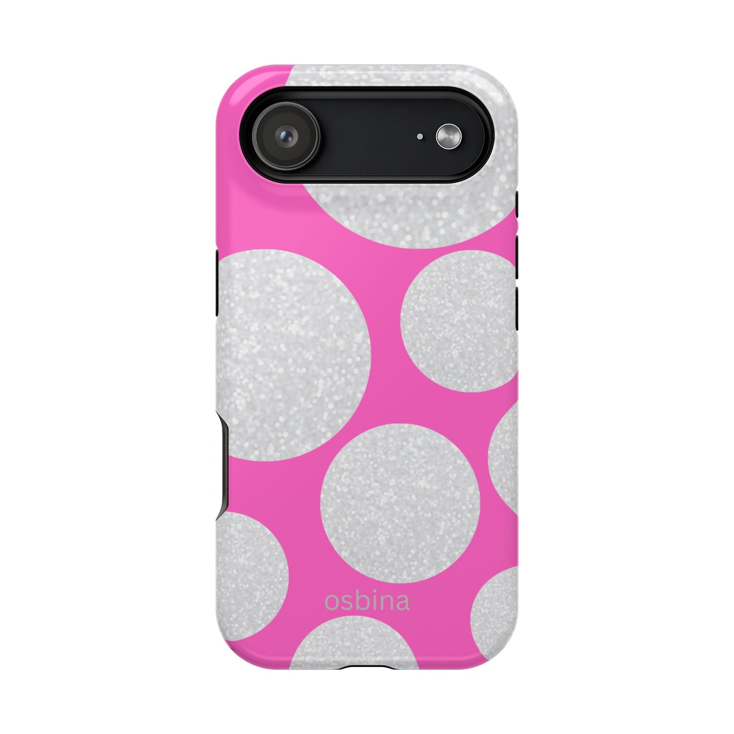 osbina | MagSafe compatible for iPhone | The Sparkling Bubbles Case | YAYOU Collection Supporting Shine Like Sable