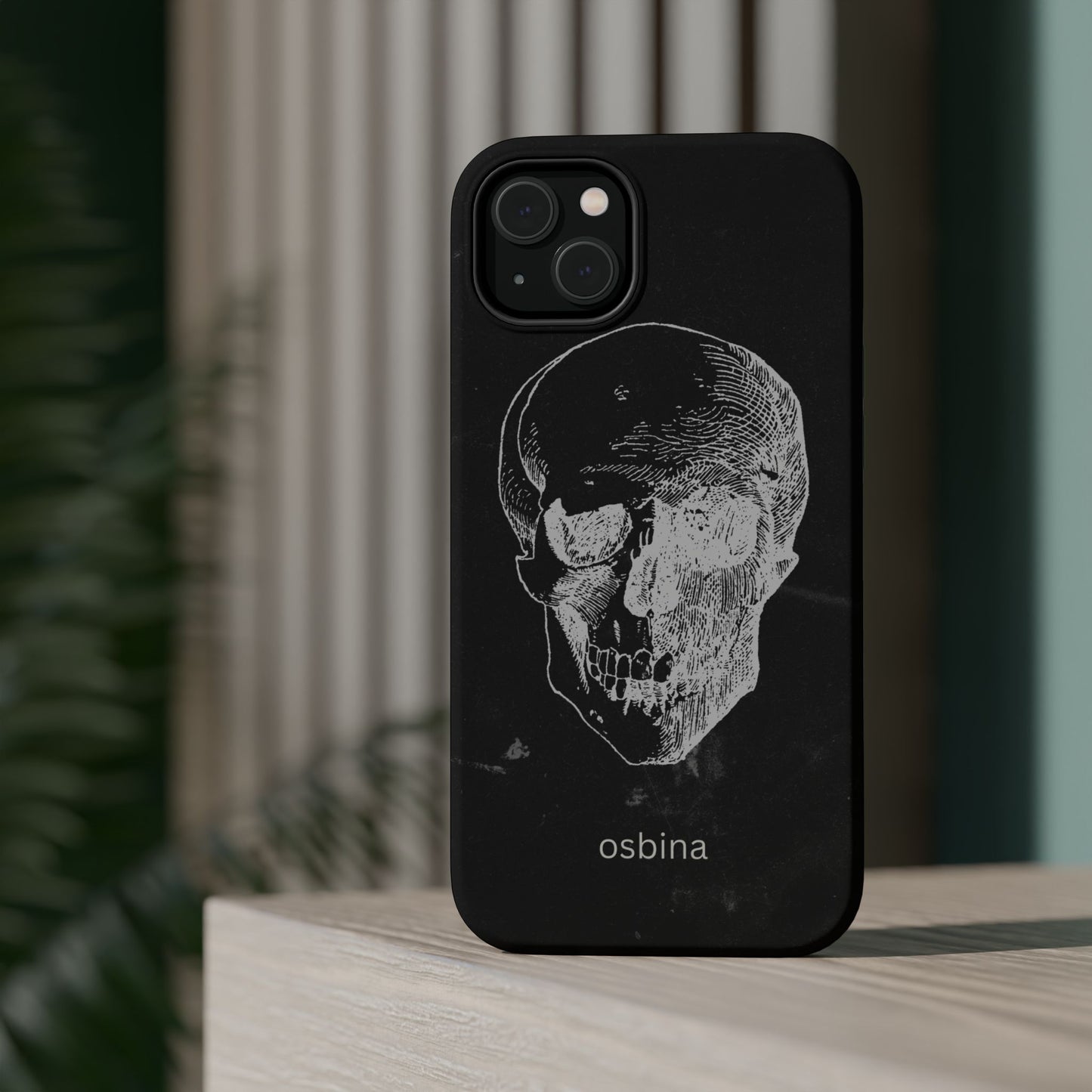 osbina | MagSafe compatible for iPhone | Skull Phone Case | Season Collective Collection