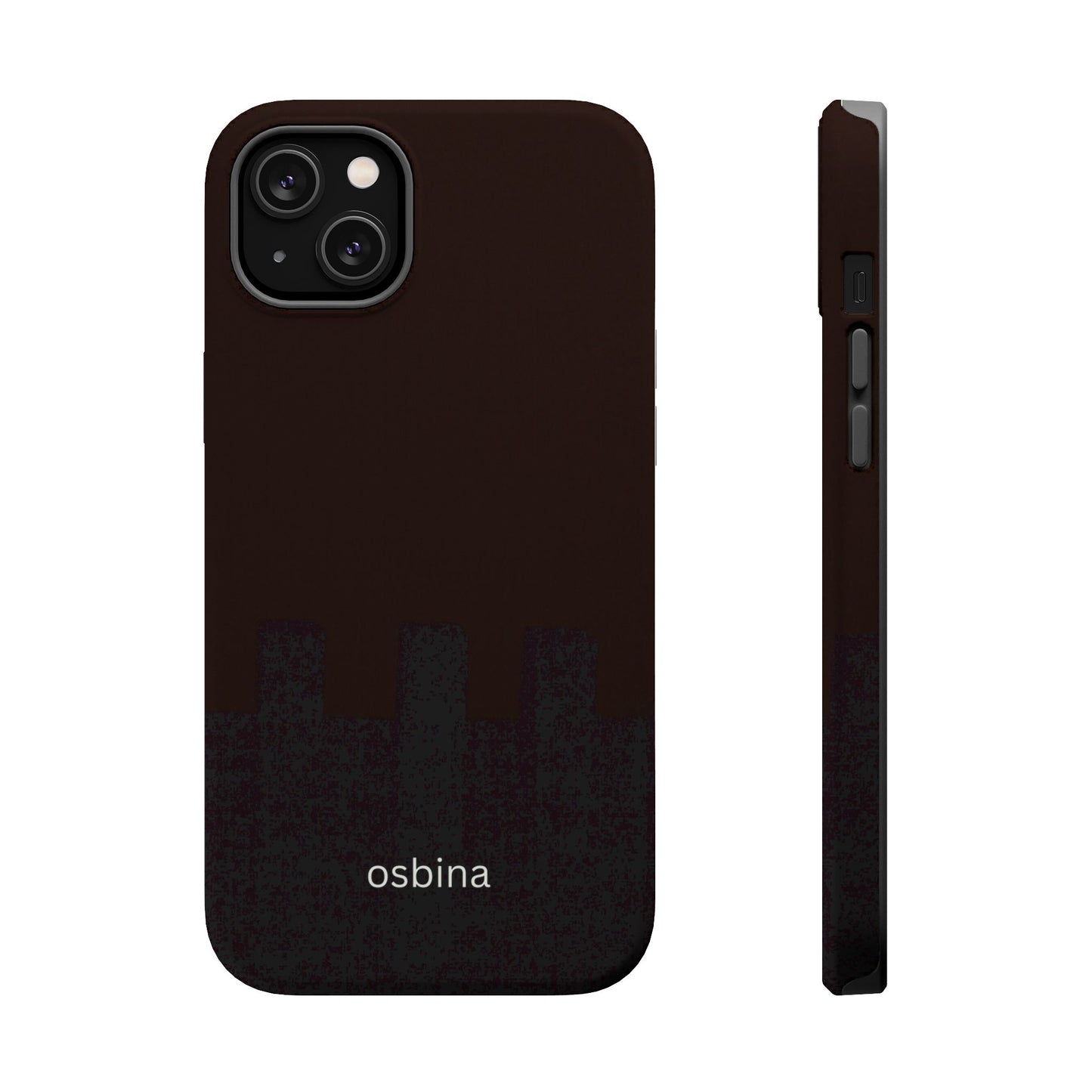 osbina | MagSafe compatible for iPhone | The Onyx Phone Case | Modern Man Collection