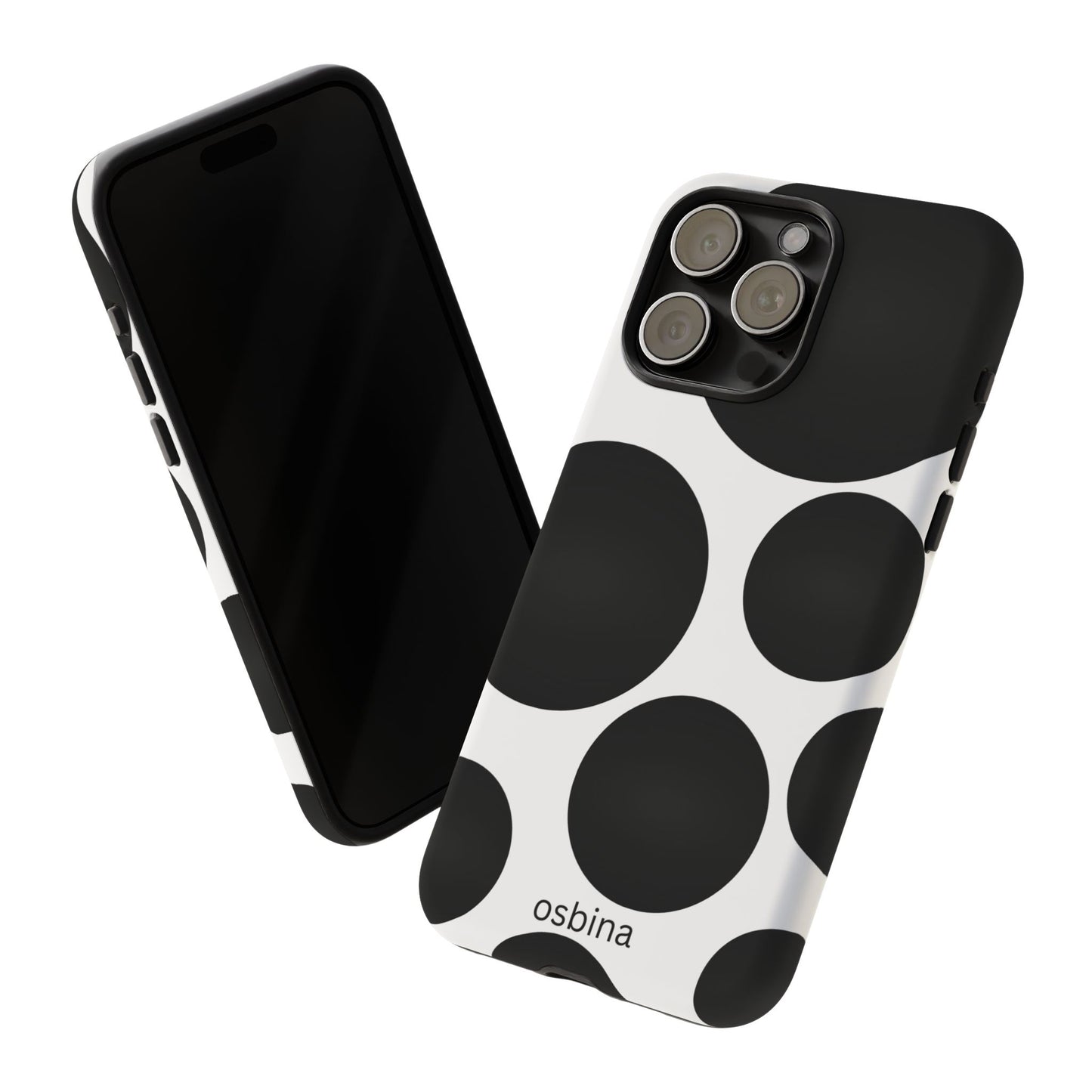 osbina | The Noir Bubbles Phone Case | Modern Muse Collection