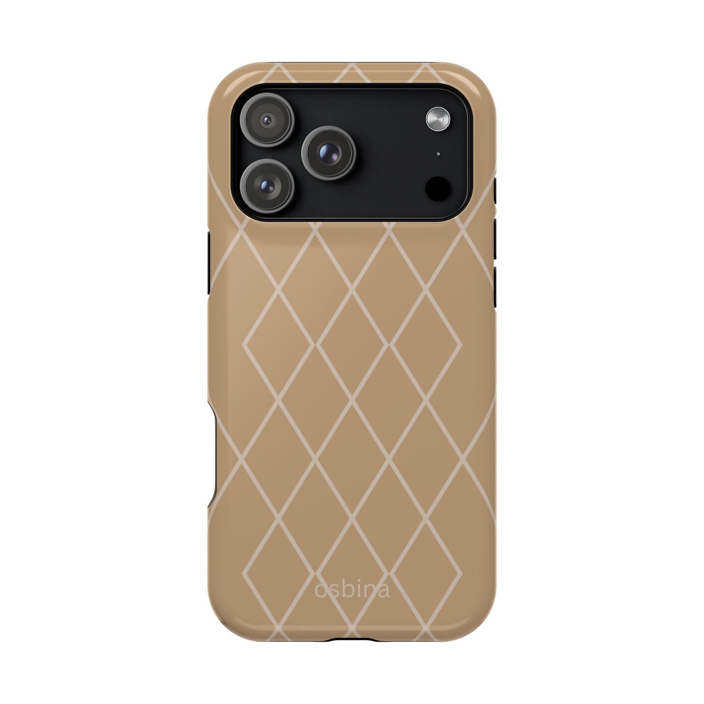 osbina | MagSafe for iPhone | Diamond Latte Designer Case