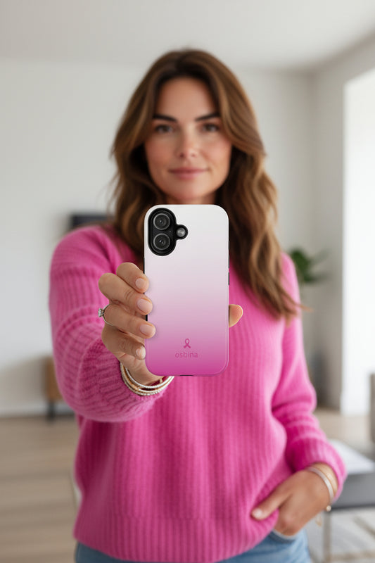YAYOU MagSafe for iPhone | Pink Horizon Designer Case | osbina