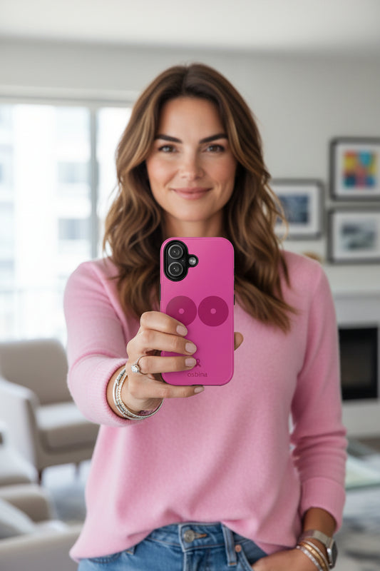 YAYOU MagSafe for iPhone | Power in Pink Designer Case | osbina