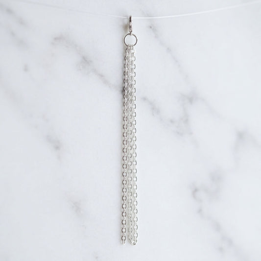 The Refined - Silver Chain Charm