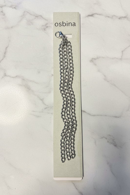 The Statement - Silver Chain Charm
