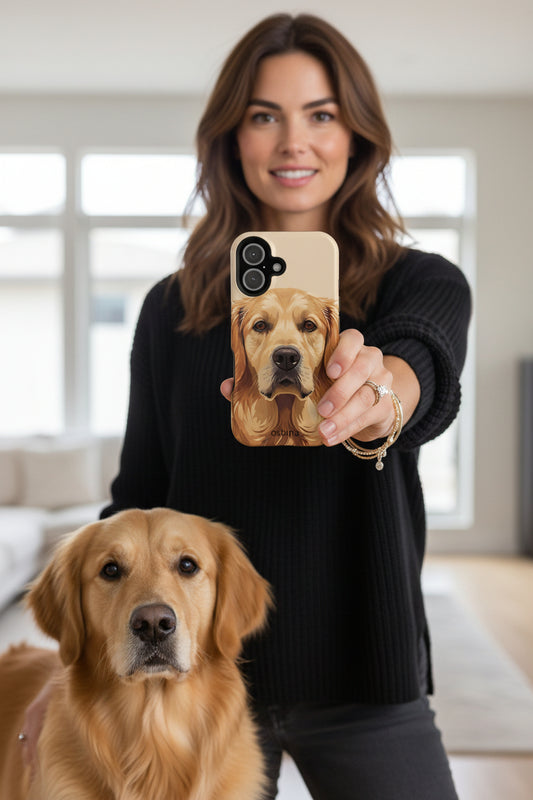 osbina | The Golden Retriever Designer Case