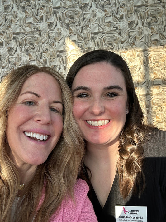 osbina at the 2026 Columbus Hope Breakfast: Honoring My Mom and Supporting Susan G. Komen's Mission