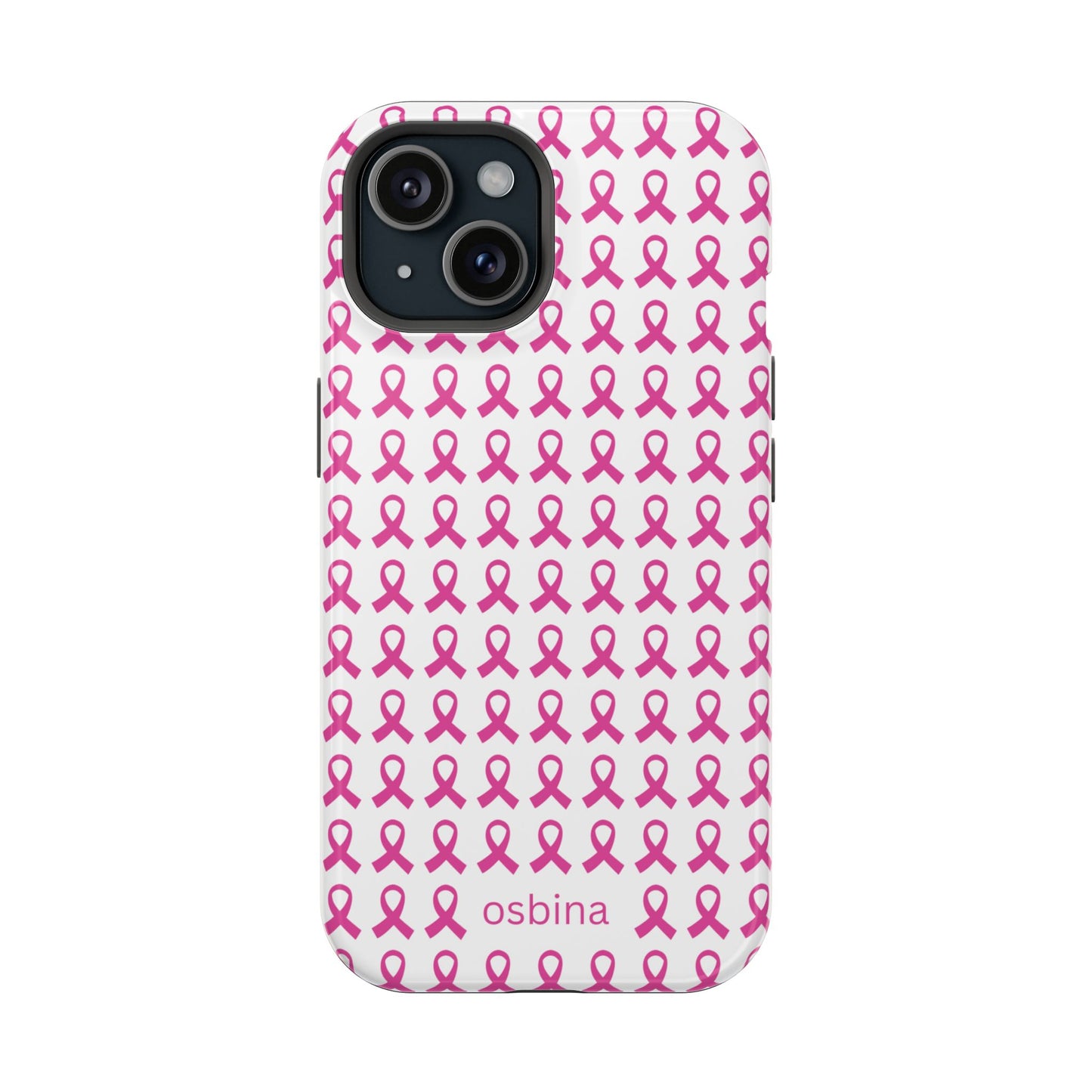 YAYOU Side by Side Pink Ribbon Designer Case | osbina
