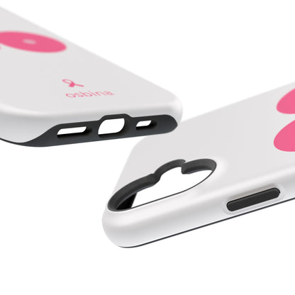 osbina |  MagSafe compatible for iPhone | Limited Edition The Check Your Tatas Case in Light Pink + Soft Pink + Hot Pink | The Pink October Collection | Inspired By