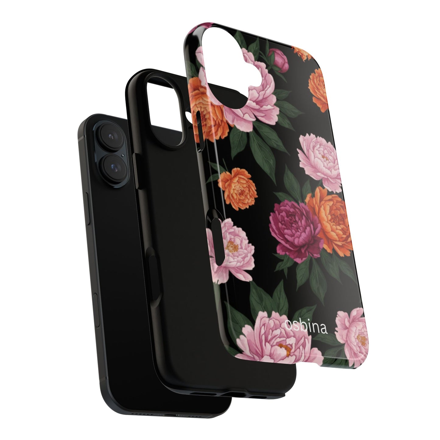 osbina | Peony Noir, Designer Case | The Aspen Collection