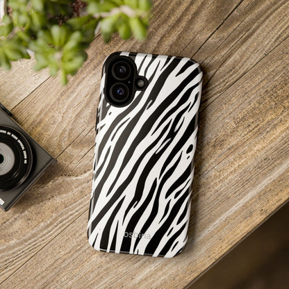 osbina | The Bengal Bold Stripe Case in White + Black | The Season Collective