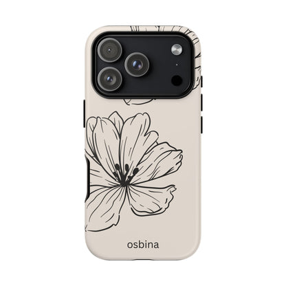 osbina | Poppy Whisper Phone Case | Modern Muse Collection